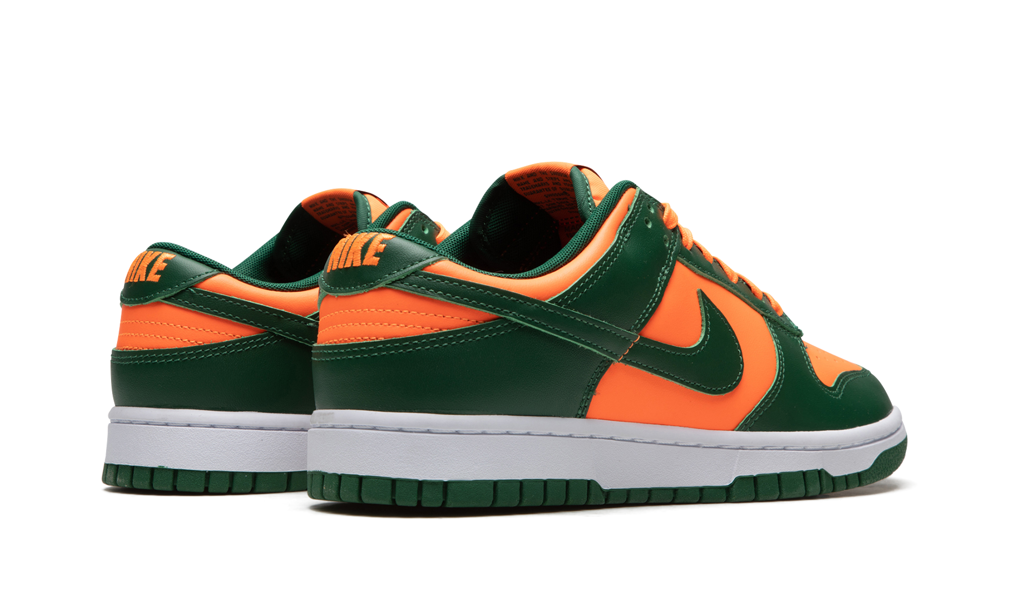Nike Dunk Low "Miami Hurricanes" DD1391 300