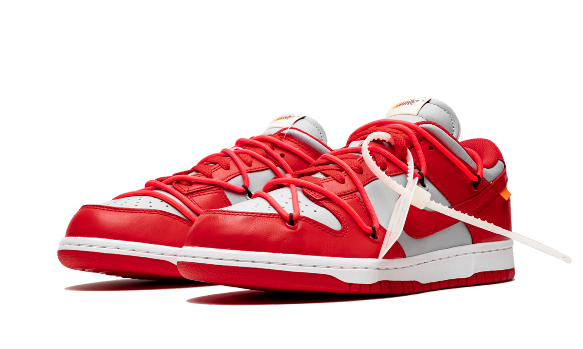Nike Dunk Low "Off-White - University Red" CT0856 600