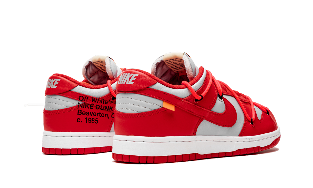 Nike Dunk Low "Off-White - University Red" CT0856 600