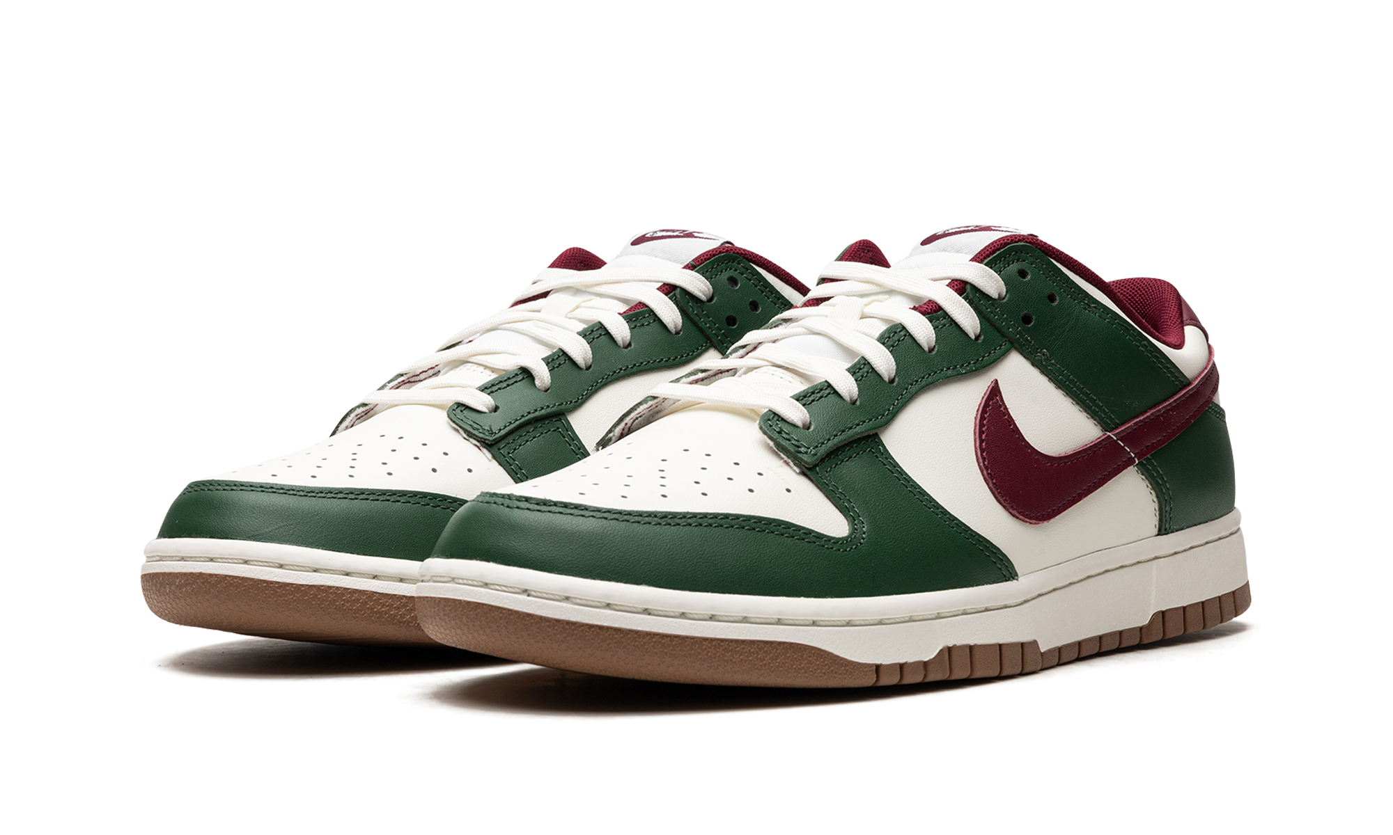 Nike Dunk Low Retro "Gorge Green / Team Red" FB7160 161