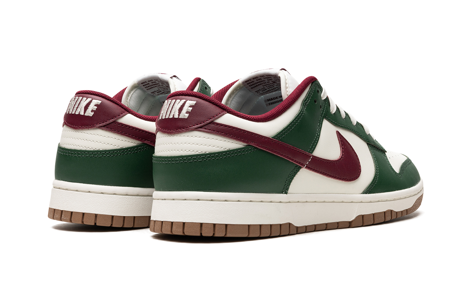Nike Dunk Low Retro "Gorge Green / Team Red" FB7160 161