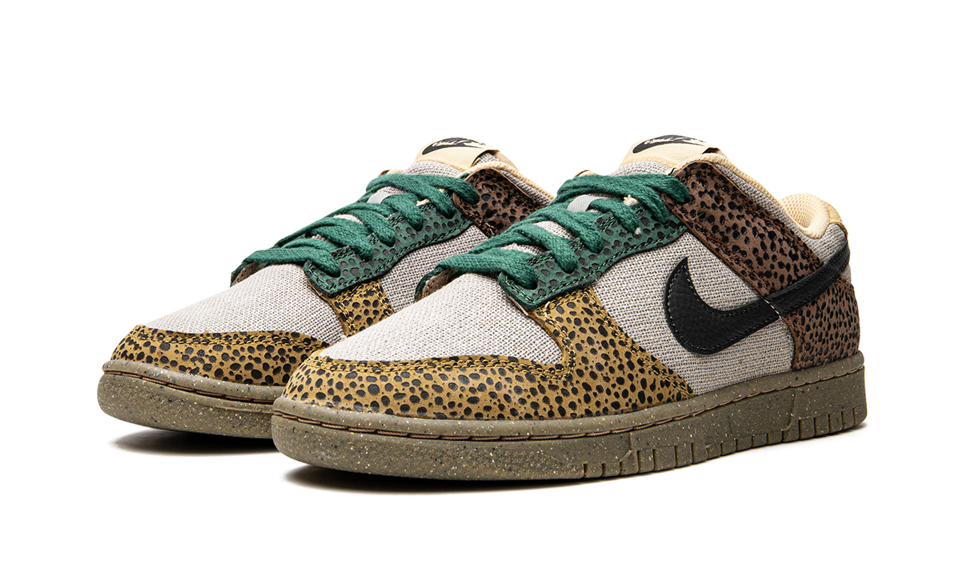 Nike Dunk Low "Safari Golden Moss" DX2654 200