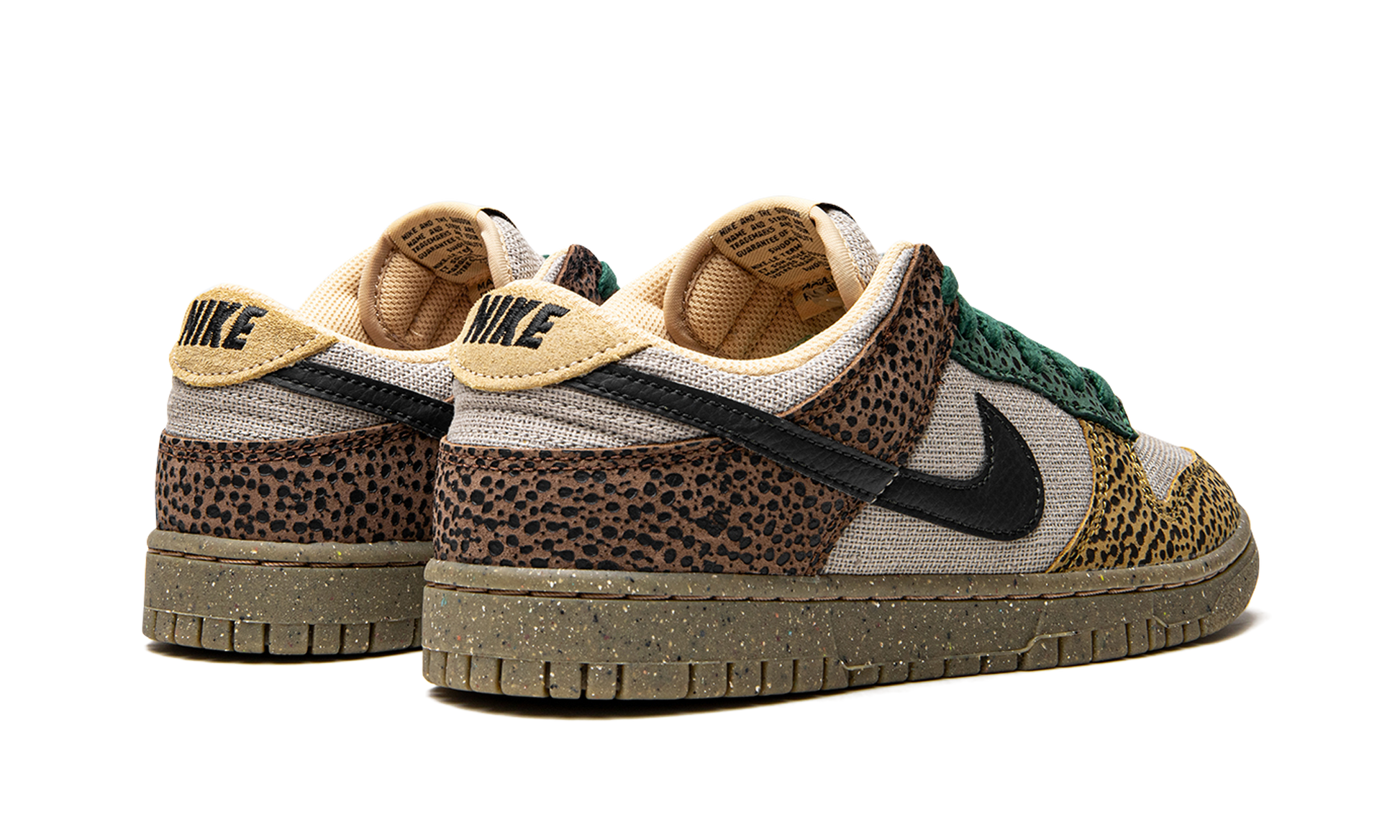 Nike Dunk Low "Safari Golden Moss" DX2654 200