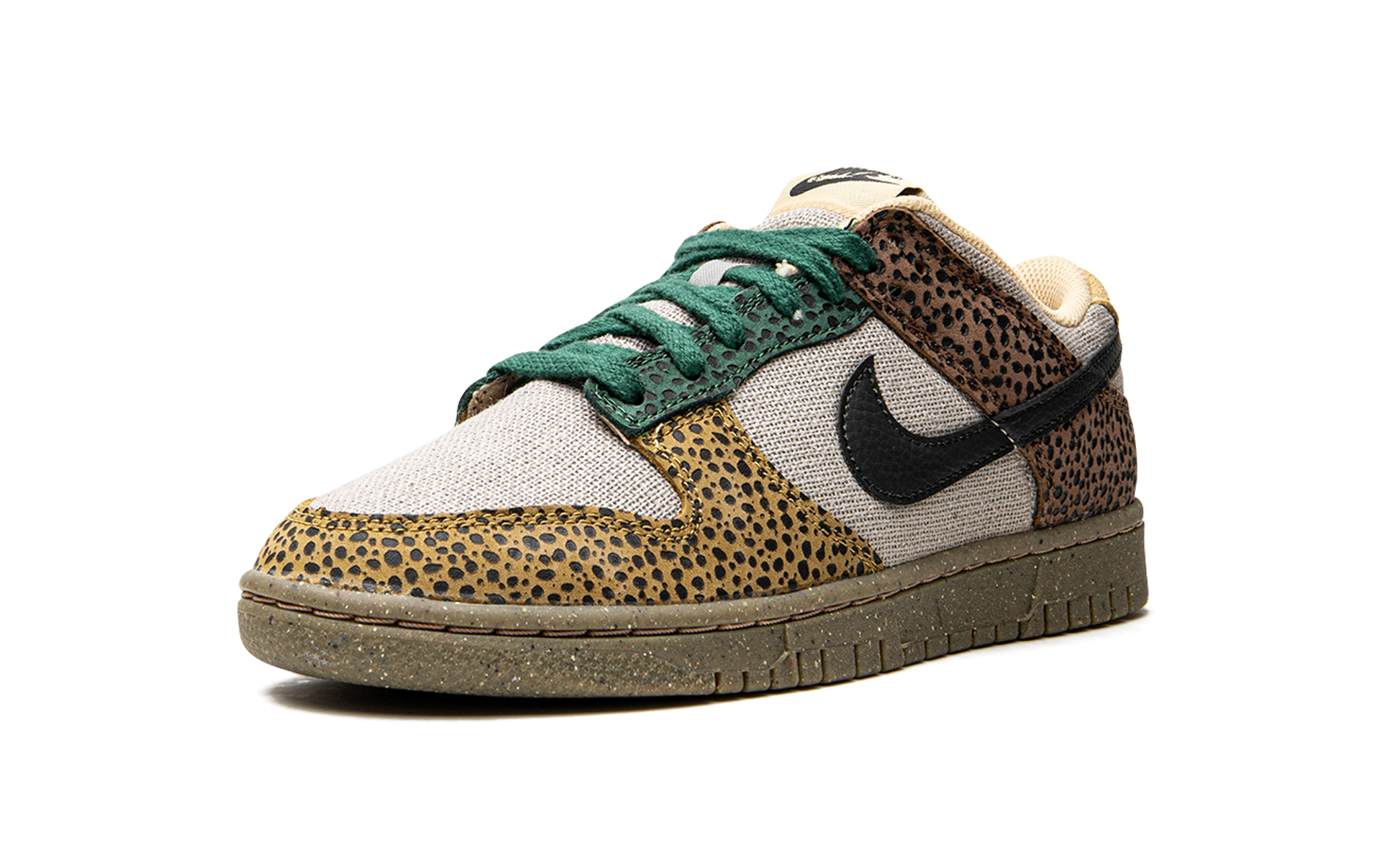 Nike Dunk Low "Safari Golden Moss" DX2654 200