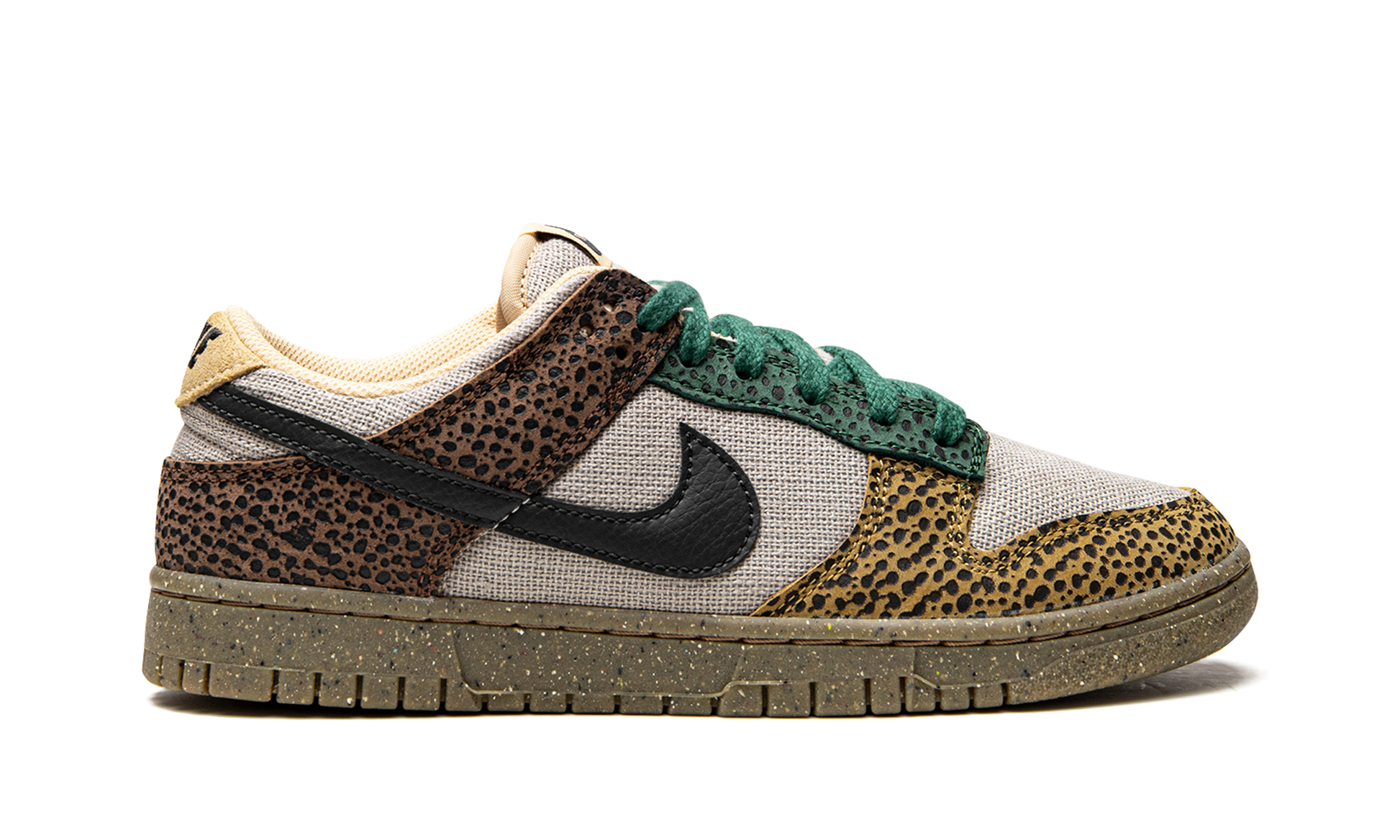 Nike Dunk Low "Safari Golden Moss" DX2654 200
