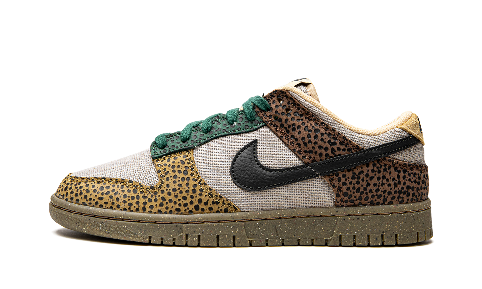 Nike Dunk Low "Safari Golden Moss" DX2654 200