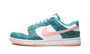 Nike Dunk Low "Snakeskin Washed Teal Bleached Coral" DR8577 300