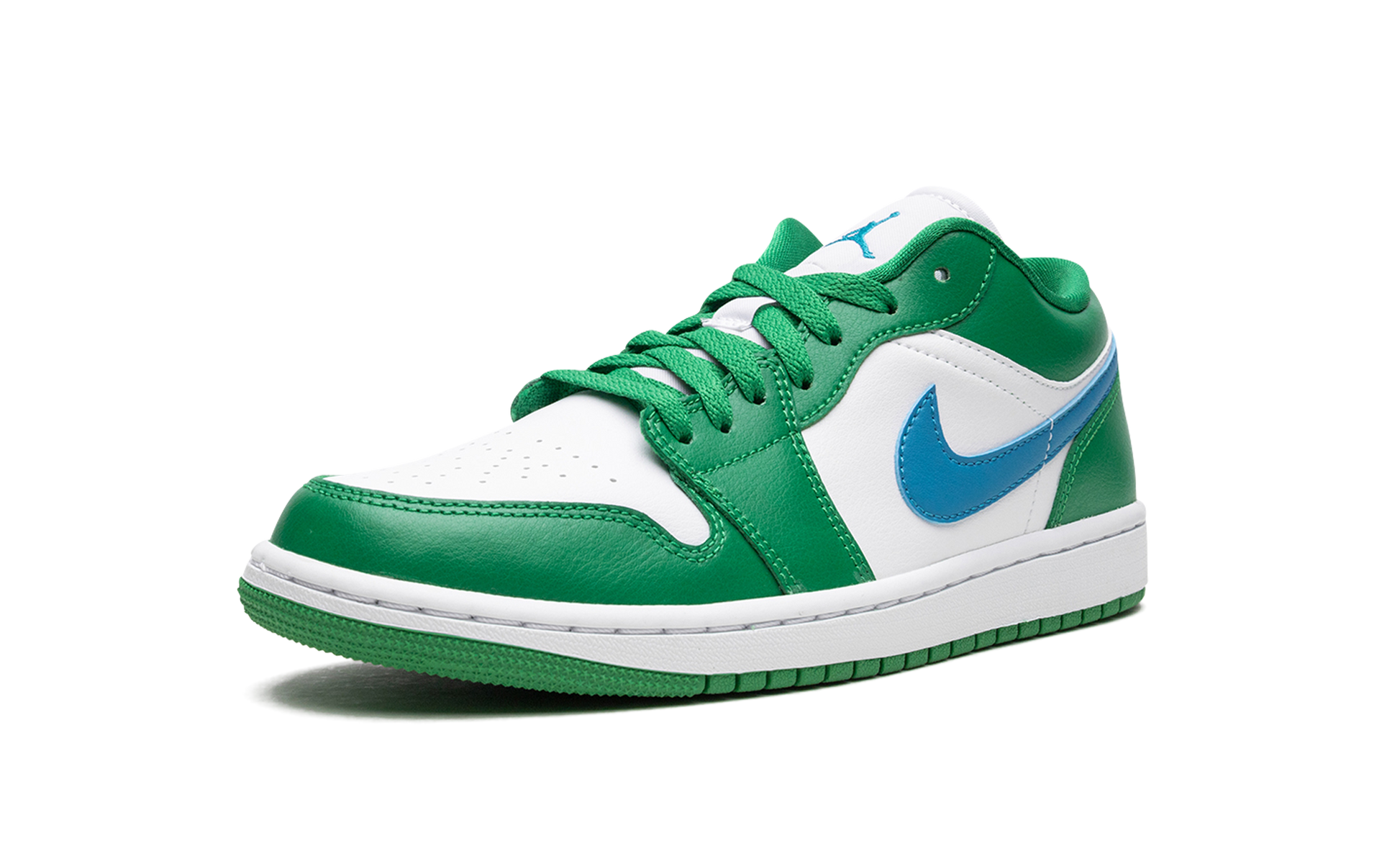 Nike JORDAN 1 LO WMNS "Lucky Green / Aquatone" DC0774 304