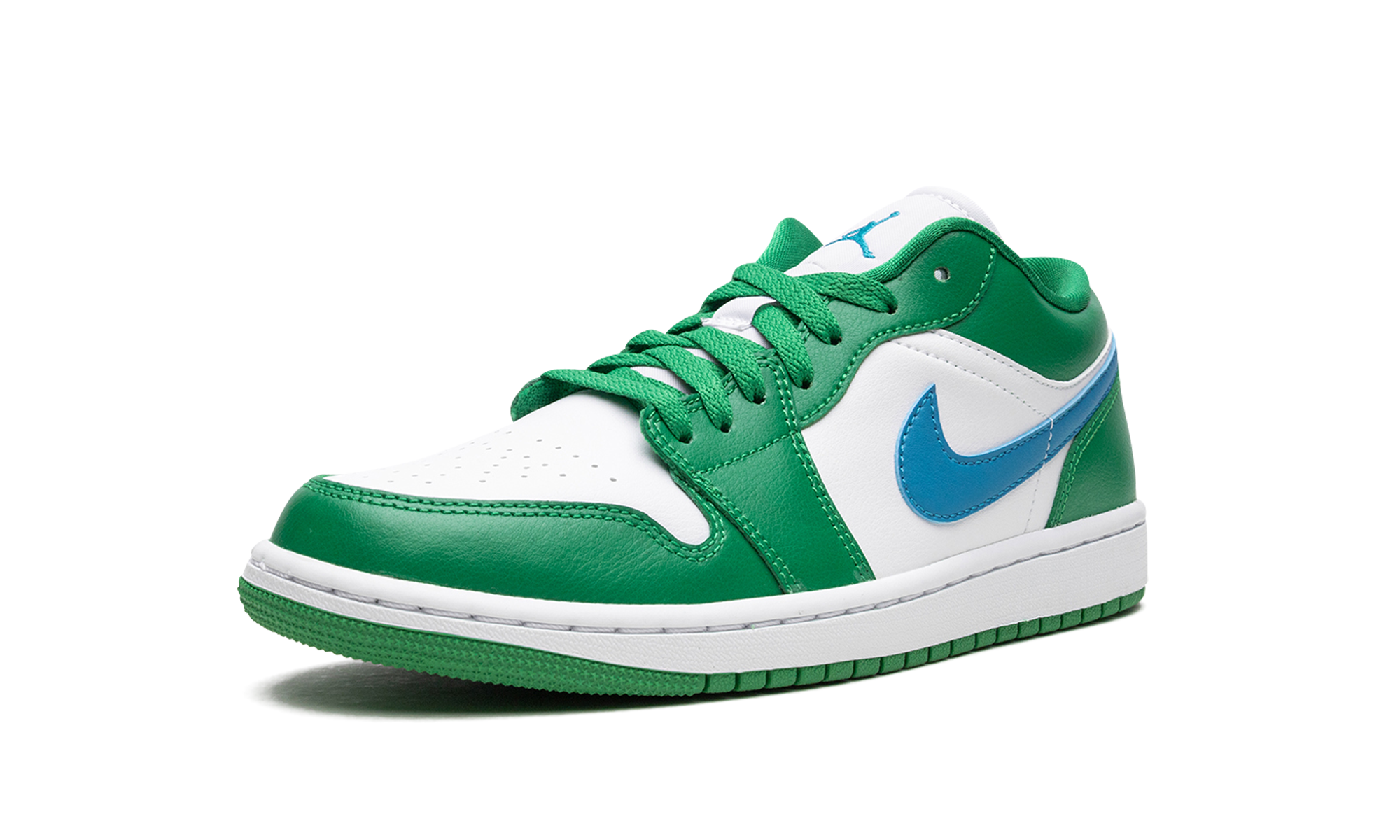 Nike JORDAN 1 LO WMNS "Lucky Green / Aquatone" DC0774 304