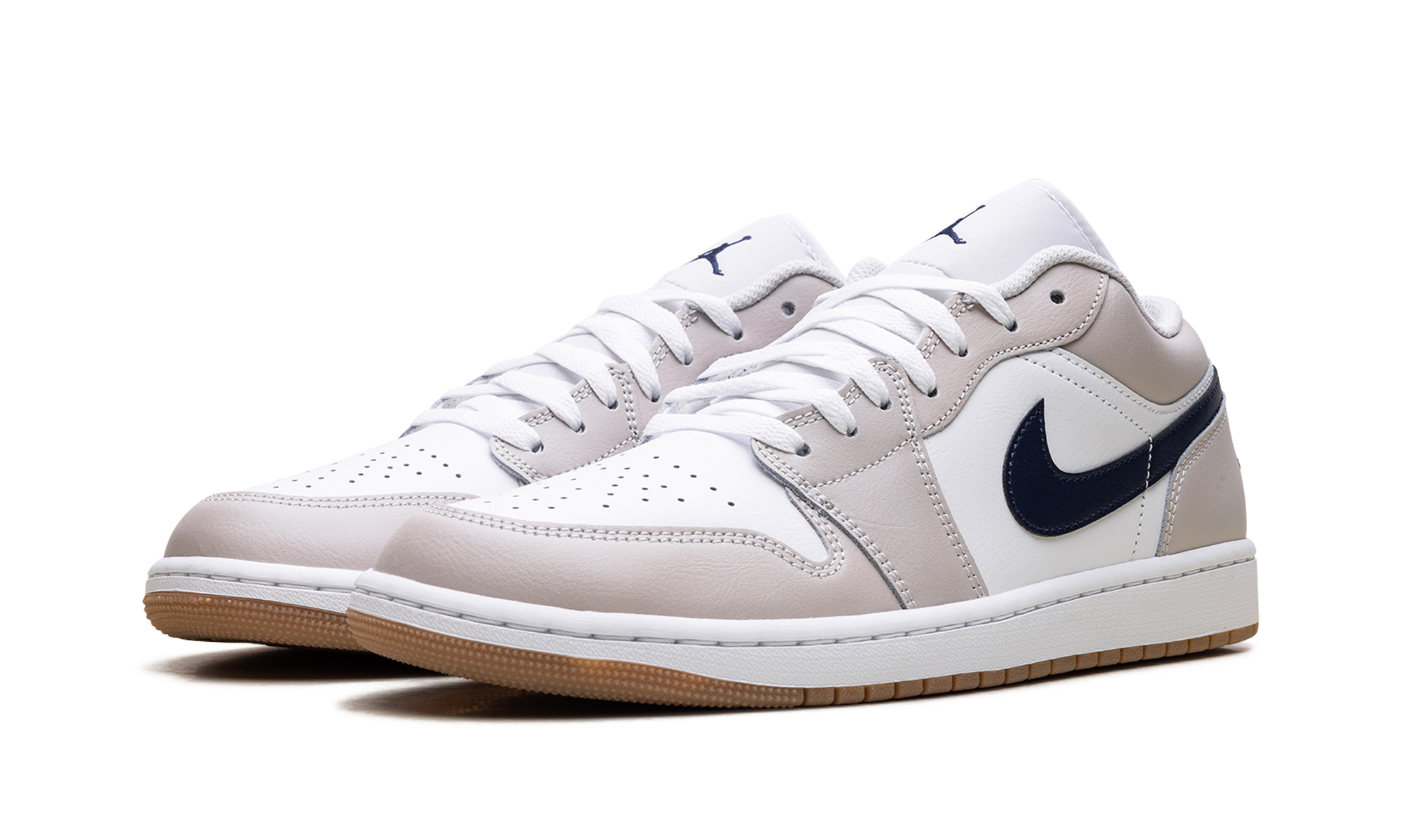 Nike Jordan 1 Low "Midnight Navy Neutral Grey" 553558 146