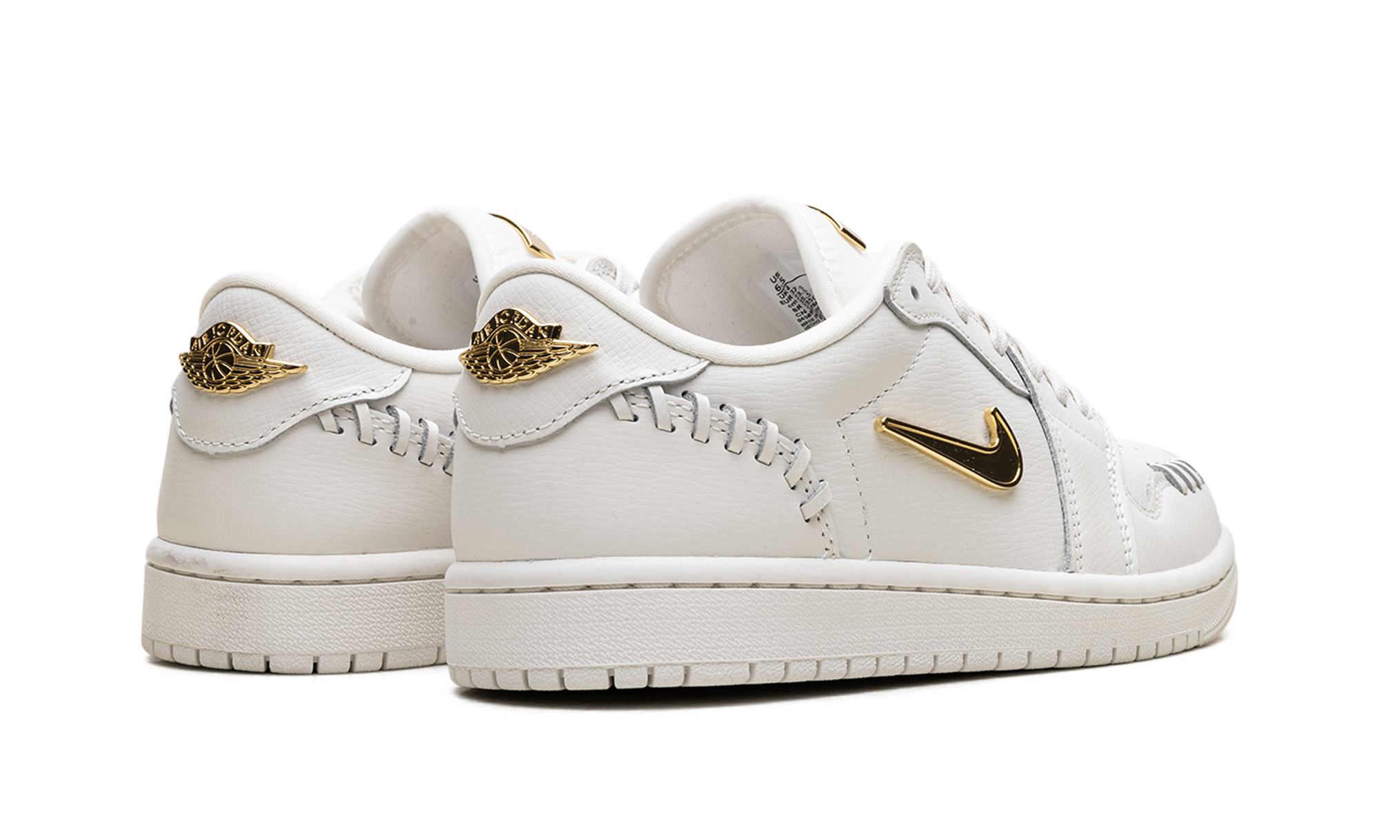 Nike Jordan 1 Low WMNS "Method of Make Sail Metallic Gold" FN5032 100