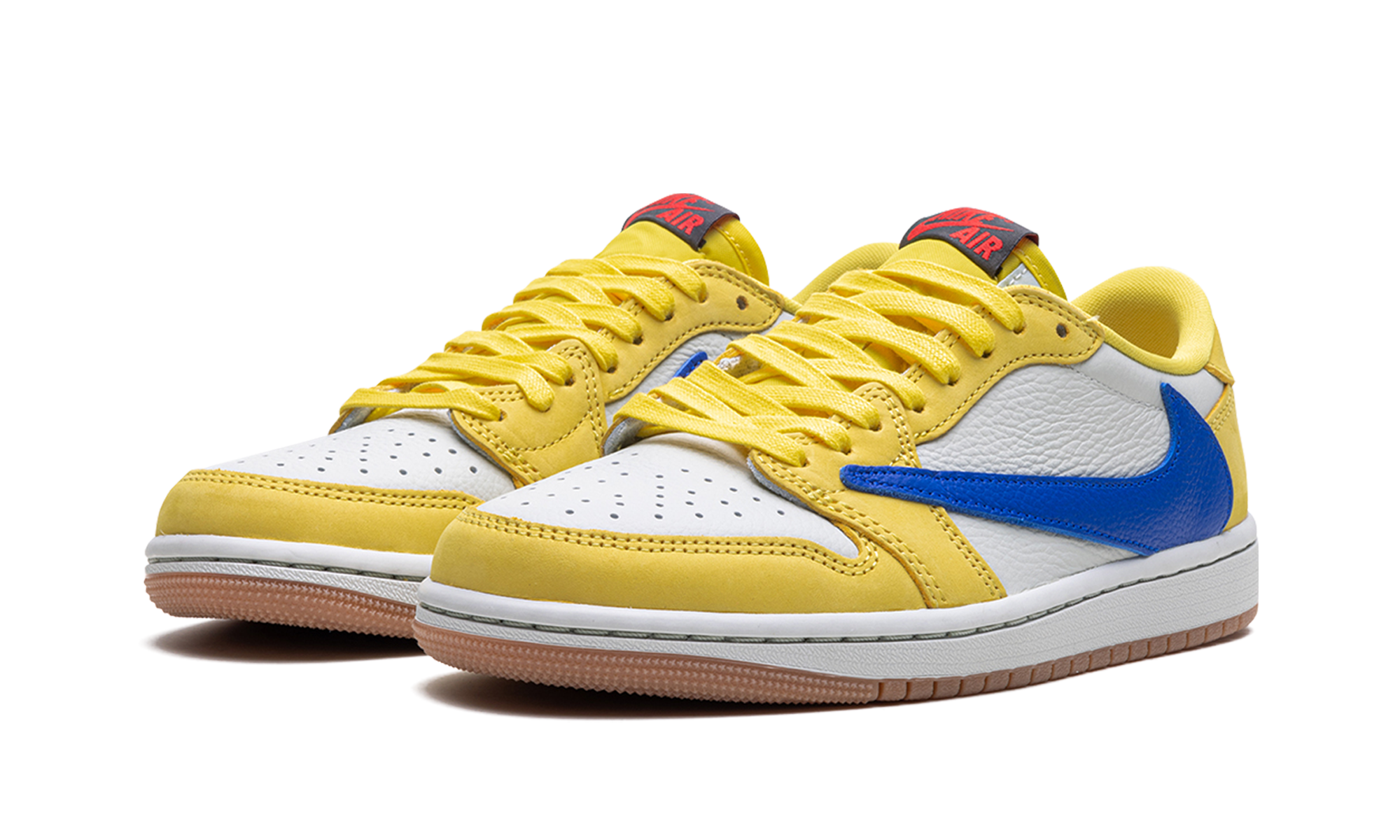 Nike Jordan 1 Retro Low OG WMNS "TRAVIS SCOTT - CANARY" DZ4137 700