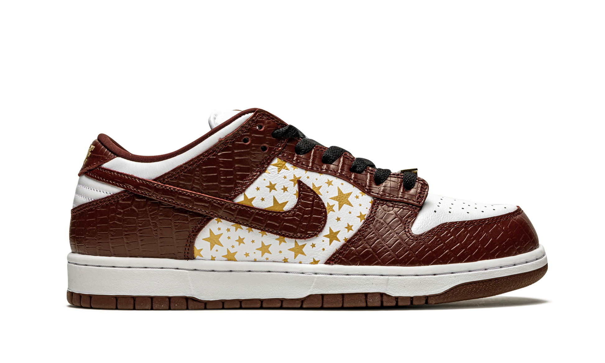Nike SB Dunk Low "Supreme - Stars - Barkroot Brown" DH3228 103
