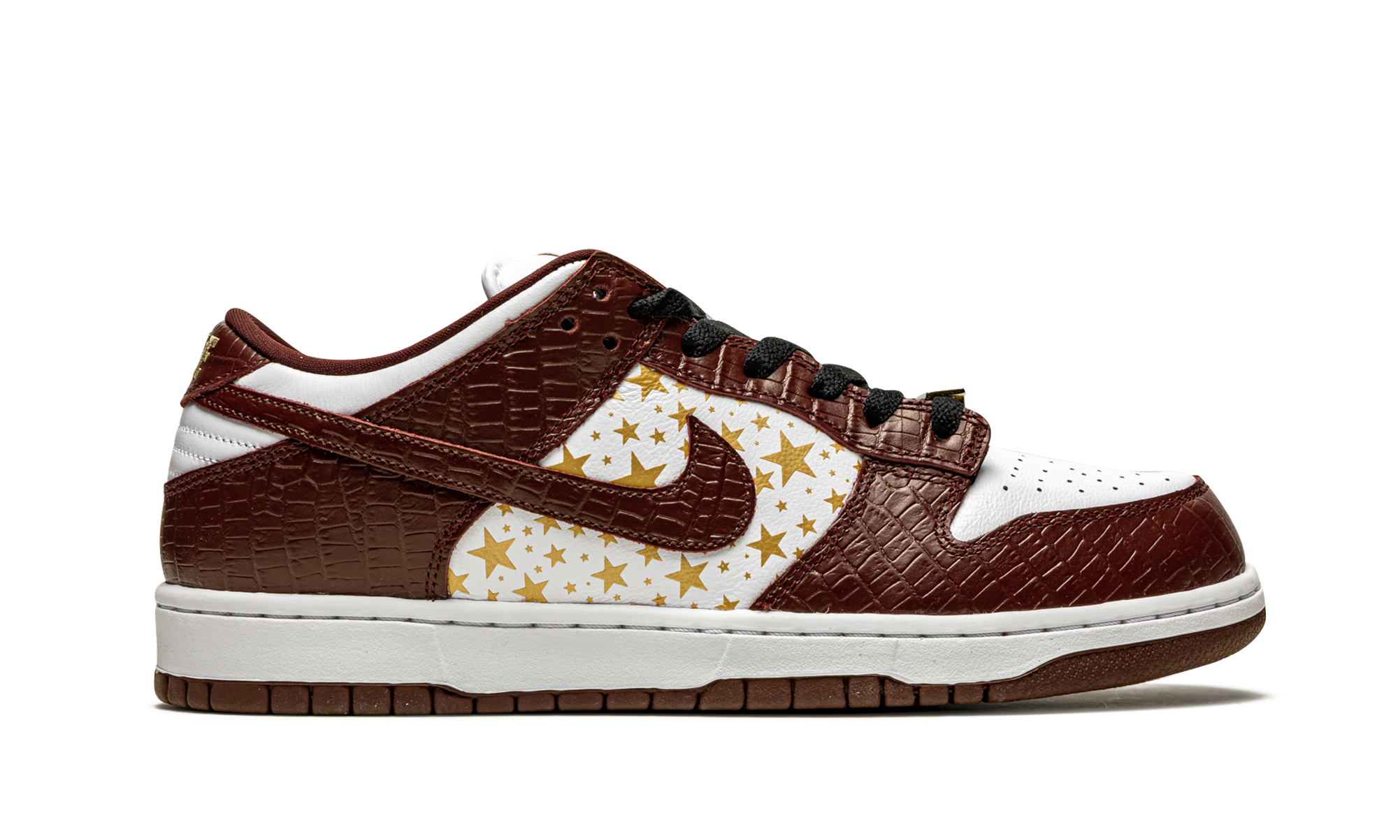 Nike SB Dunk Low "Supreme - Stars - Barkroot Brown" DH3228 103