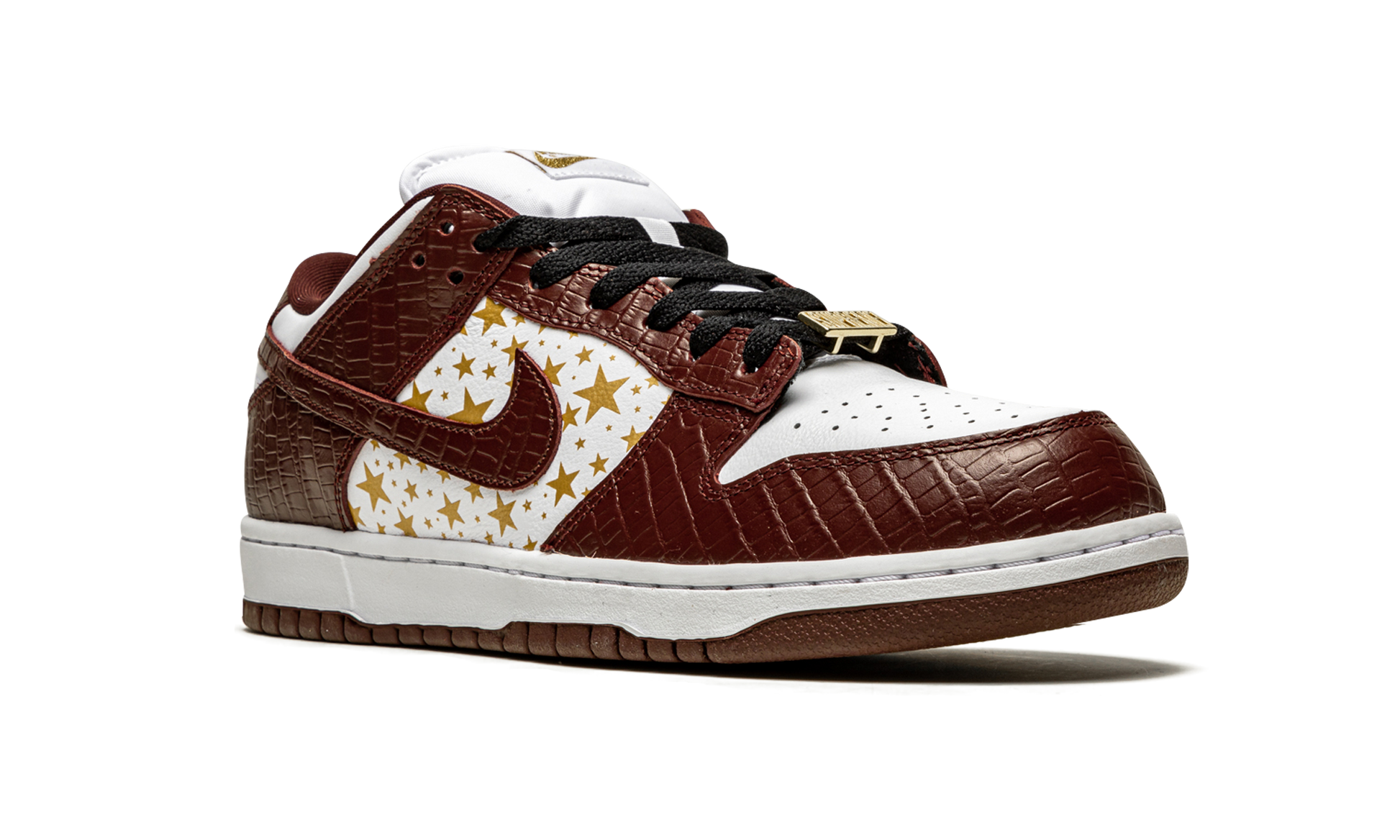 Nike SB Dunk Low "Supreme - Stars - Barkroot Brown" DH3228 103