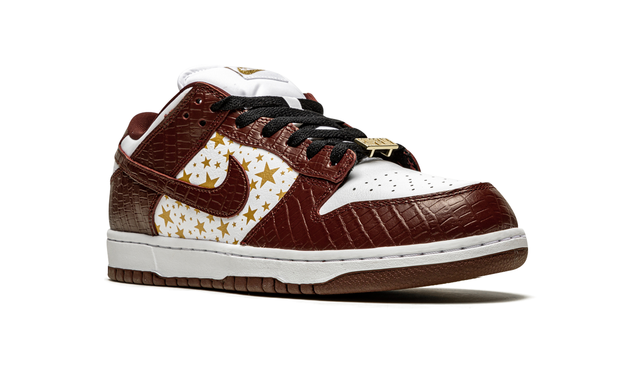 Nike SB Dunk Low "Supreme - Stars - Barkroot Brown" DH3228 103