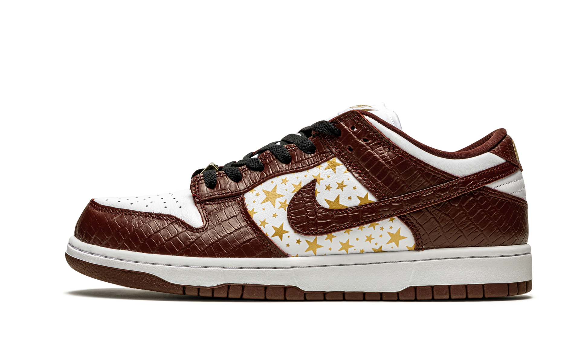 Nike SB Dunk Low "Supreme - Stars - Barkroot Brown" DH3228 103