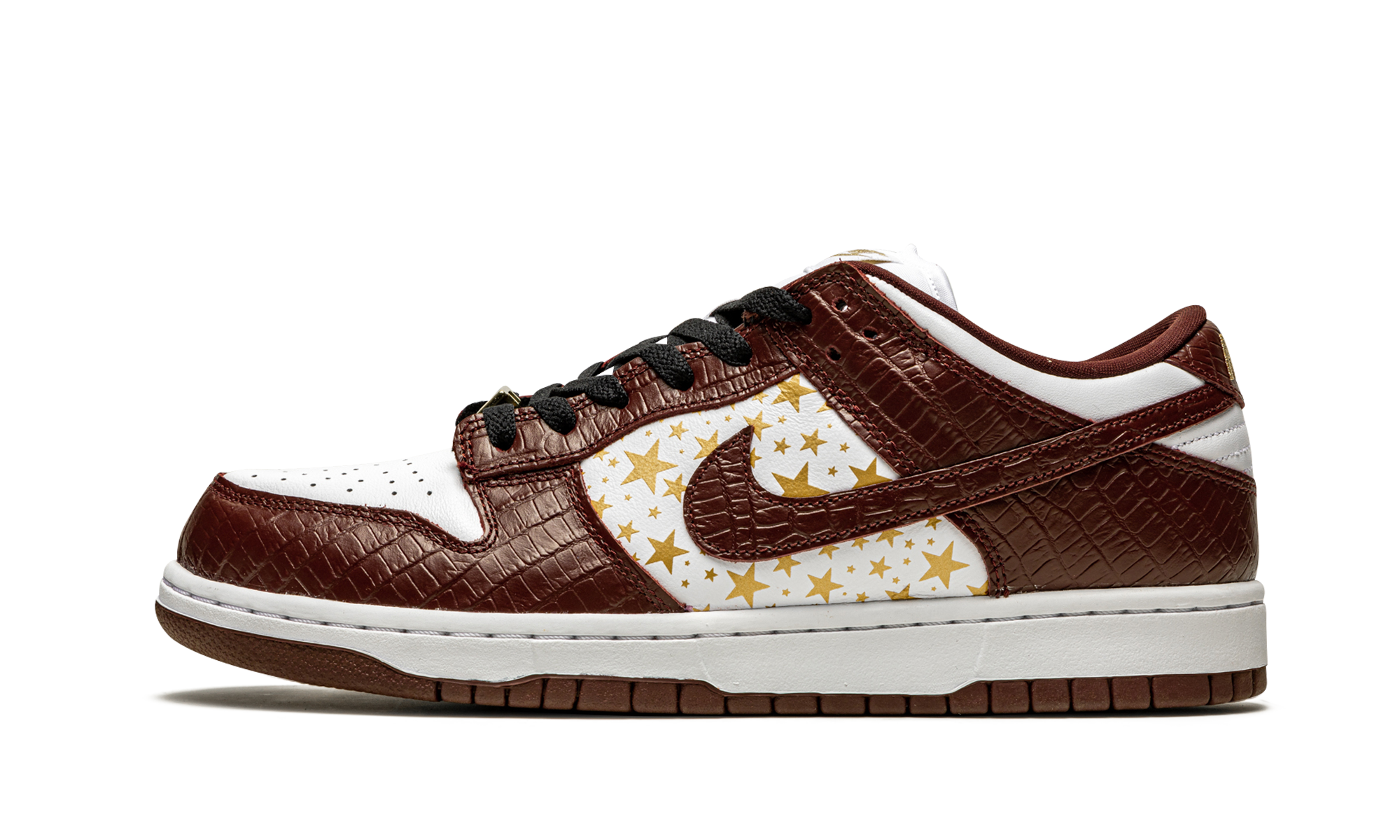 Nike SB Dunk Low "Supreme - Stars - Barkroot Brown" DH3228 103