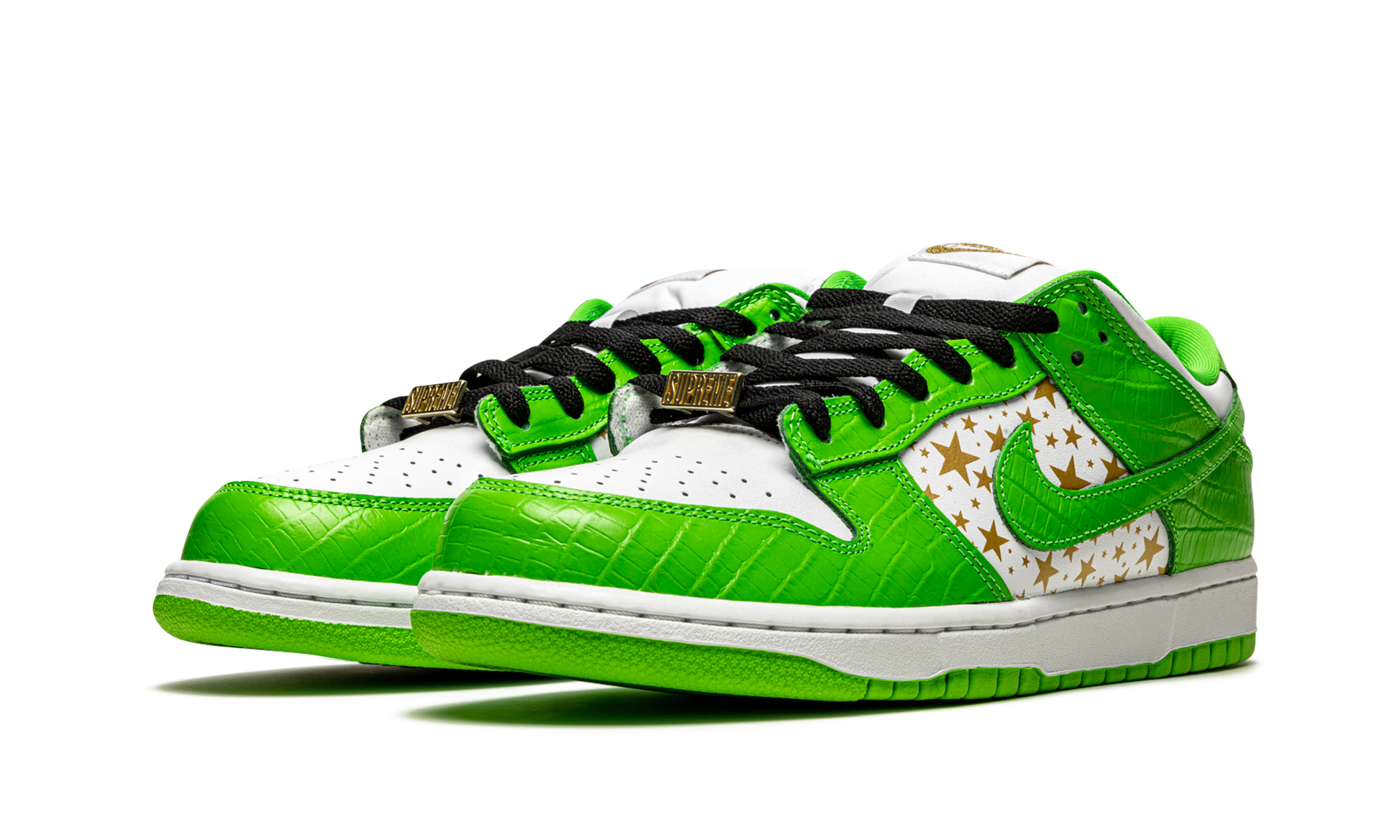 Nike SB Dunk Low "Supreme - Stars - Mean Green" DH3228 101