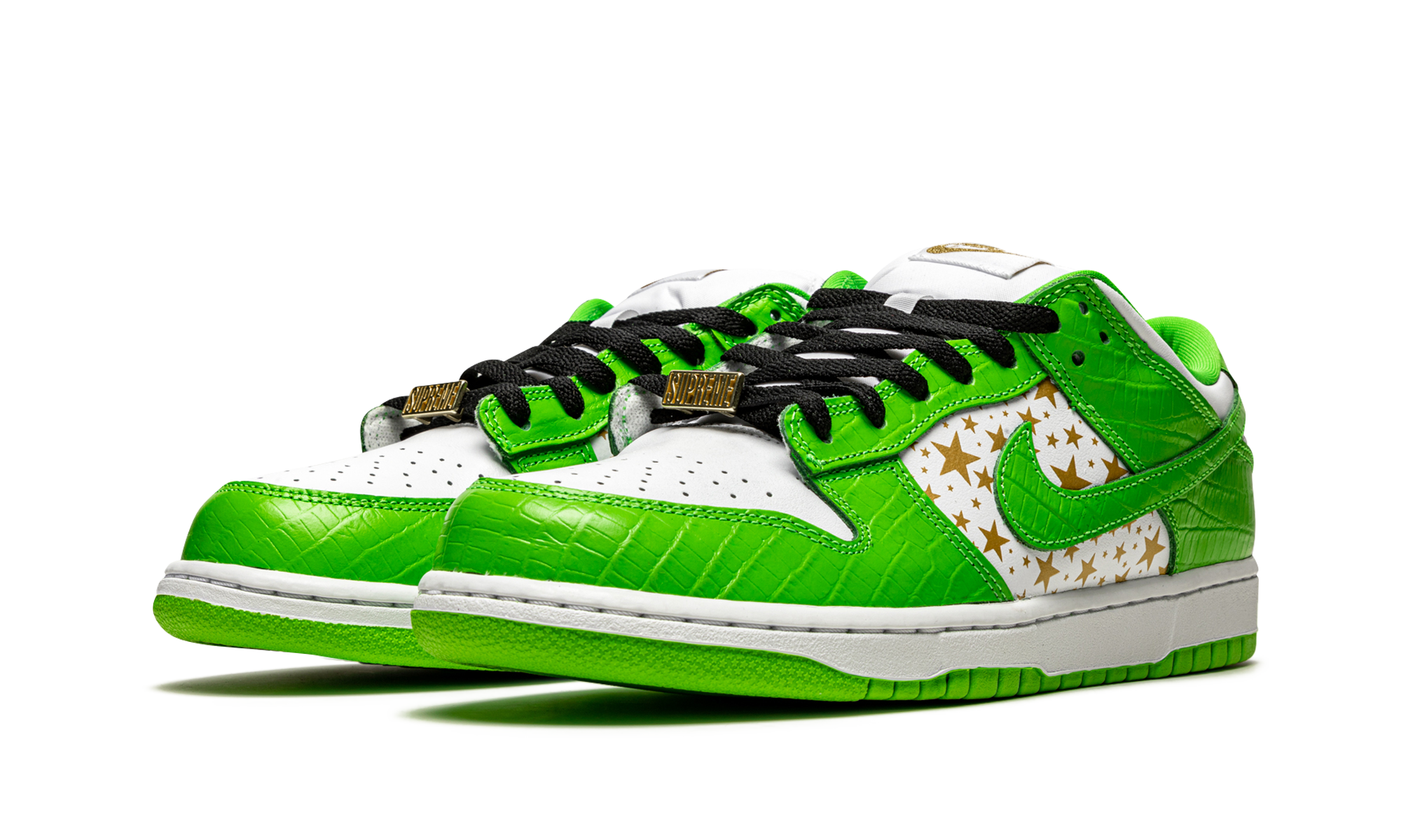 Nike SB Dunk Low "Supreme - Stars - Mean Green" DH3228 101