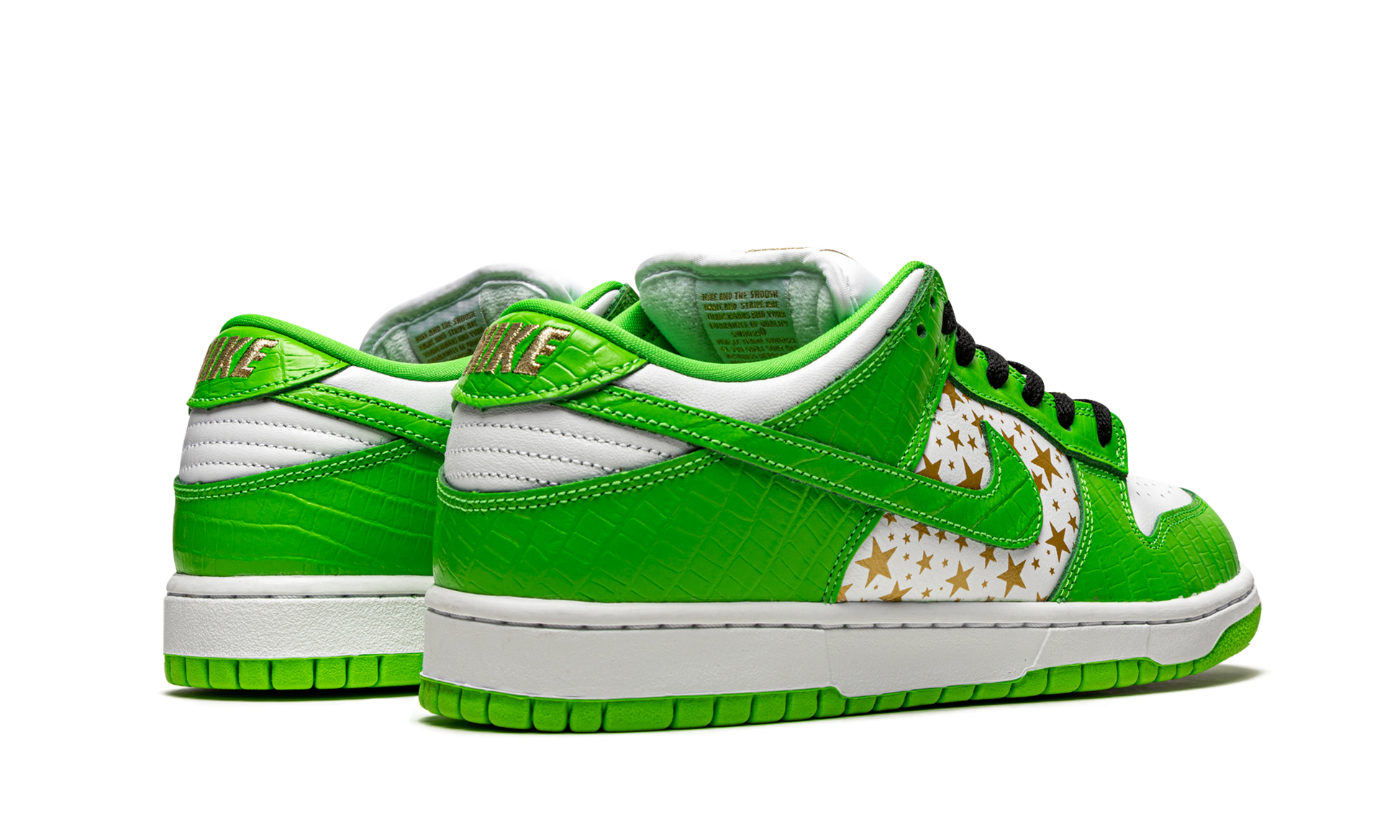 Nike SB Dunk Low "Supreme - Stars - Mean Green" DH3228 101