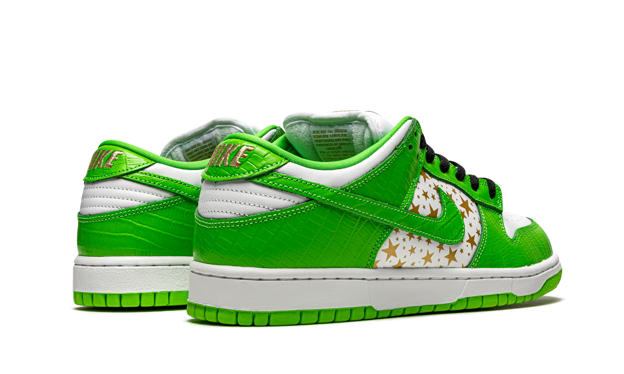 Nike SB Dunk Low "Supreme - Stars - Mean Green" DH3228 101