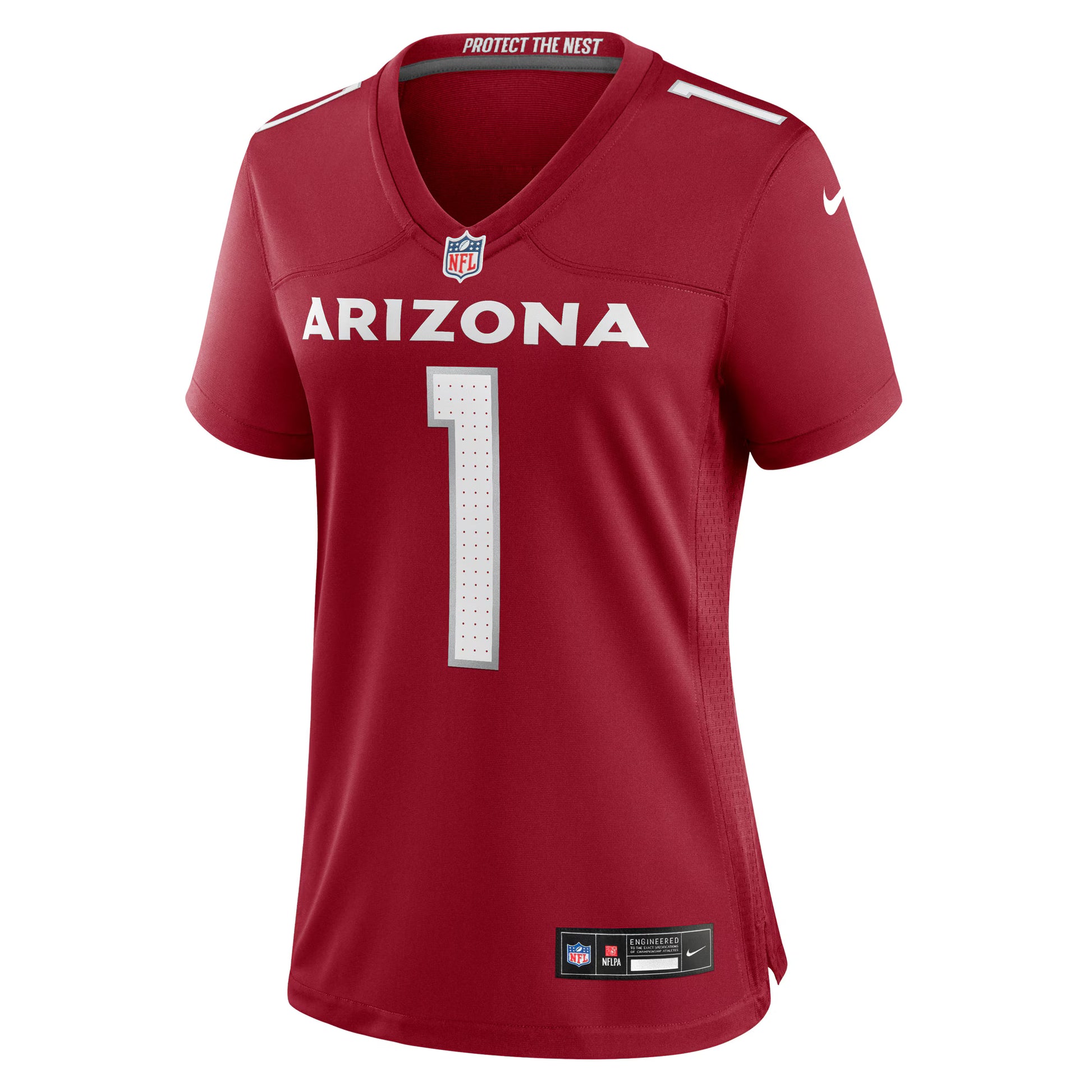 Number 1 Bride Arizona Cardinals Nike Women's Game Jersey - Cardinal