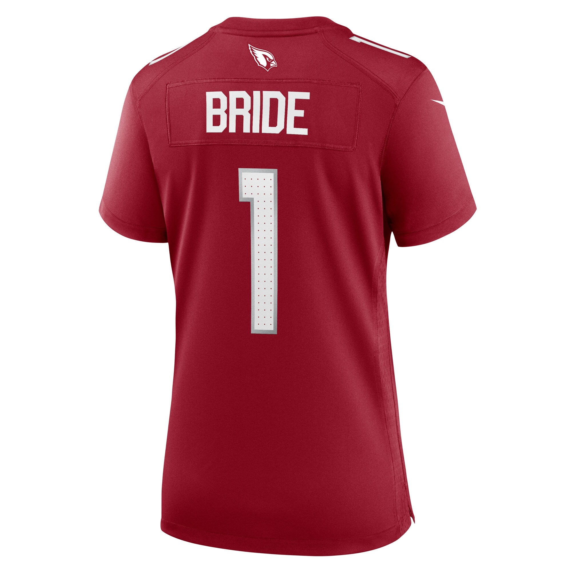 Number 1 Bride Arizona Cardinals Nike Women's Game Jersey - Cardinal