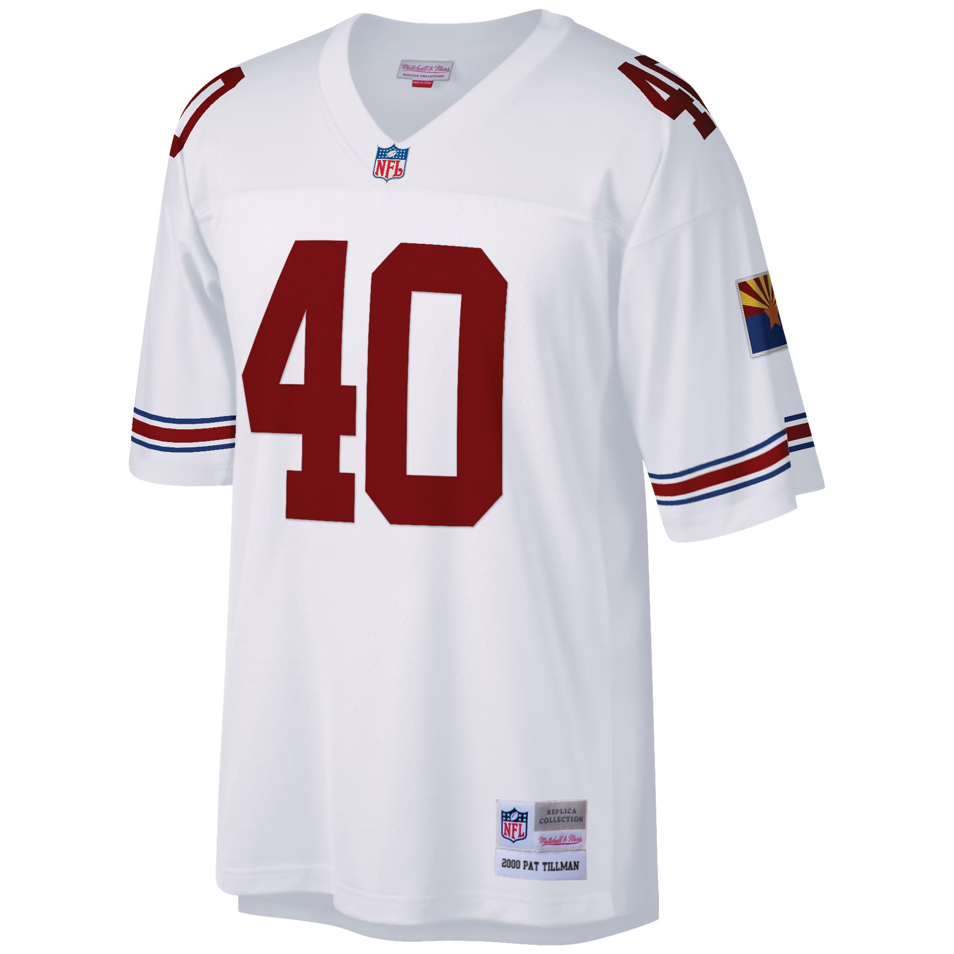 Pat Tillman Arizona Cardinals Mitchell &amp; Ness Big &amp; Tall 2000 Retired Player Replica Jersey - White