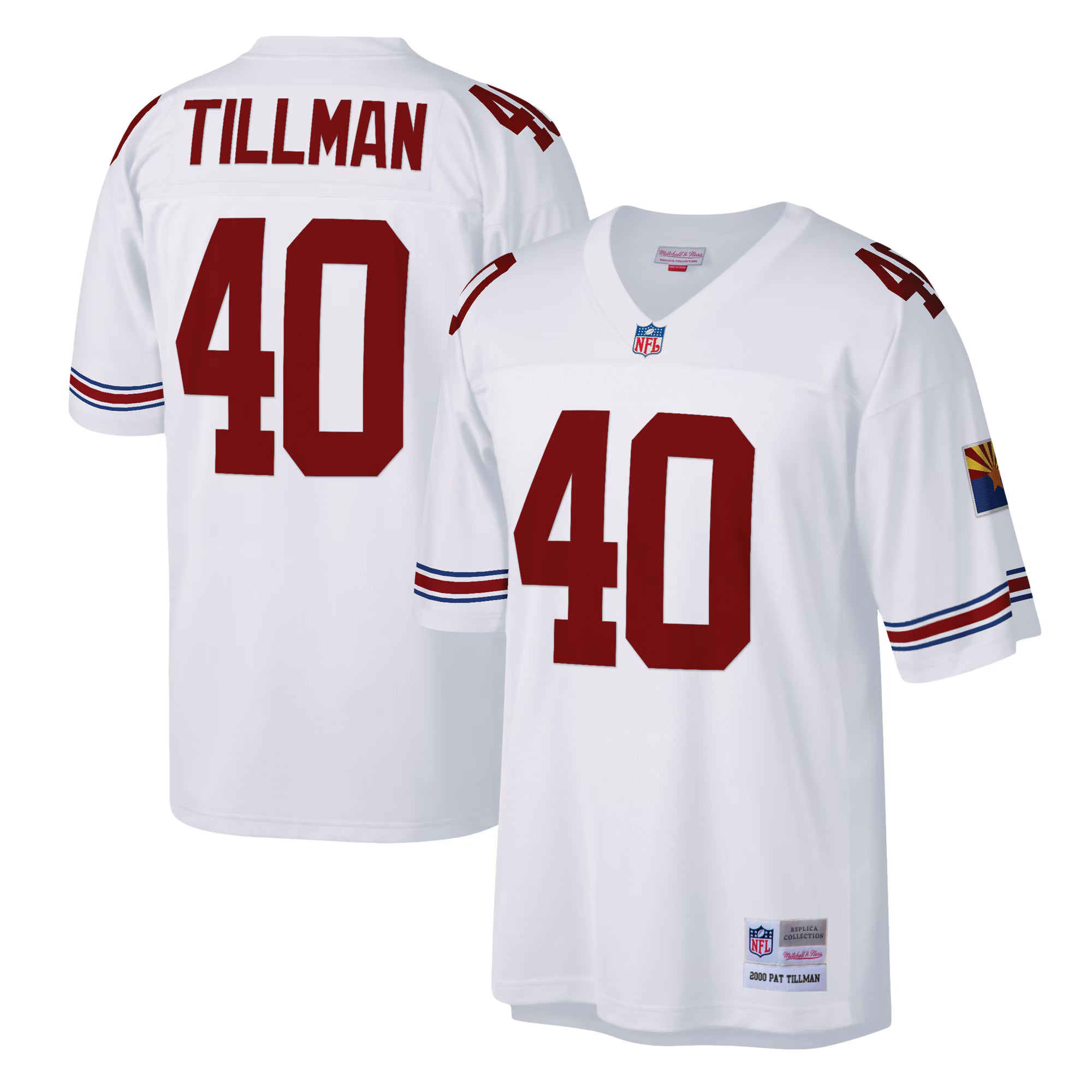 Pat Tillman Arizona Cardinals Mitchell &amp; Ness Legacy Replica Jersey - White
