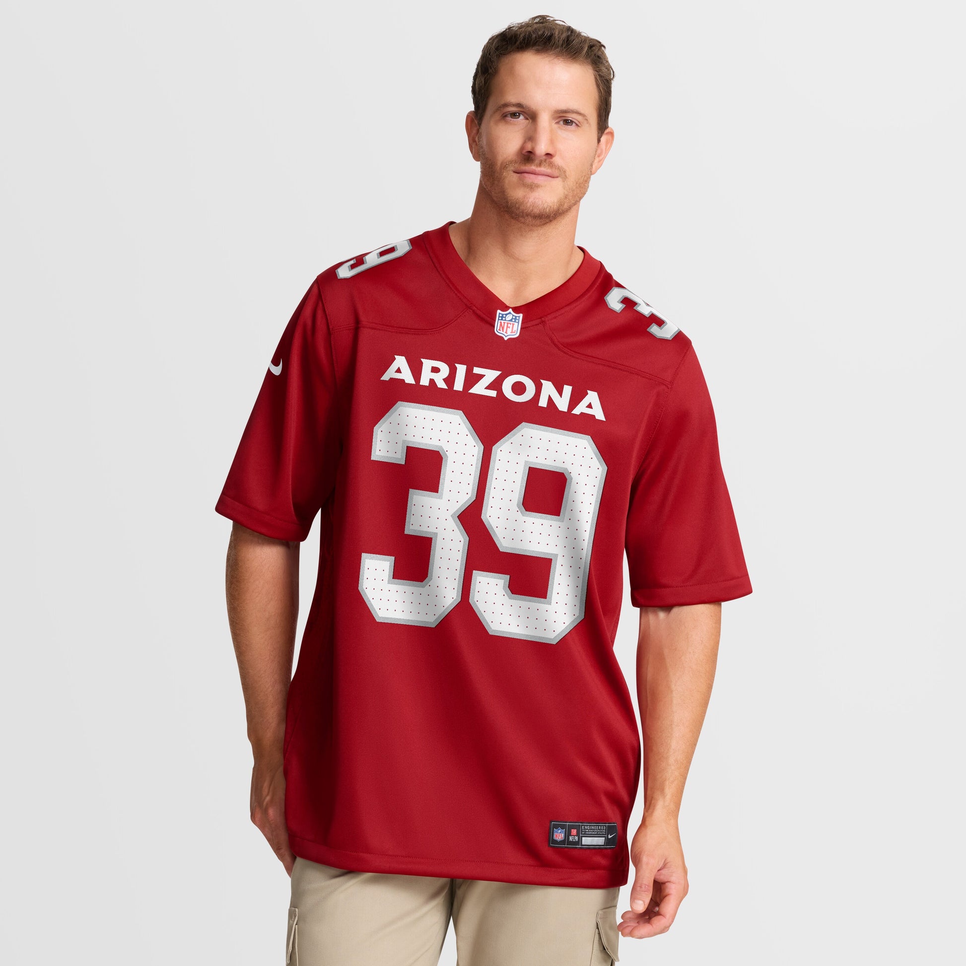 Patrick McMorris Arizona Cardinals Nike Team Game Jersey -  Cardinal