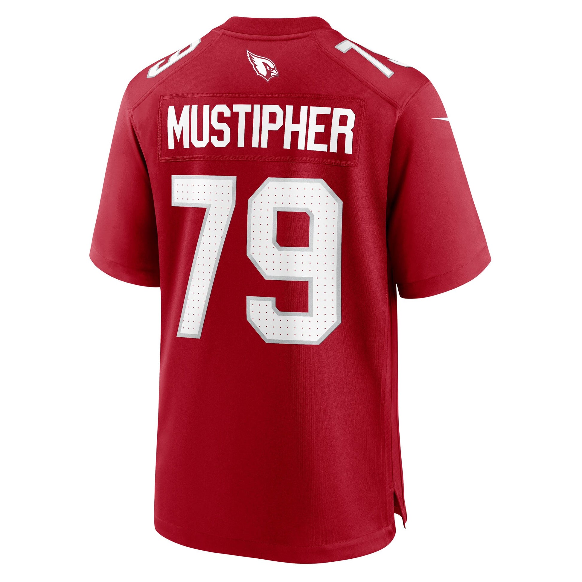 PJ Mustipher Arizona Cardinals Nike Team Game Jersey -  Cardinal