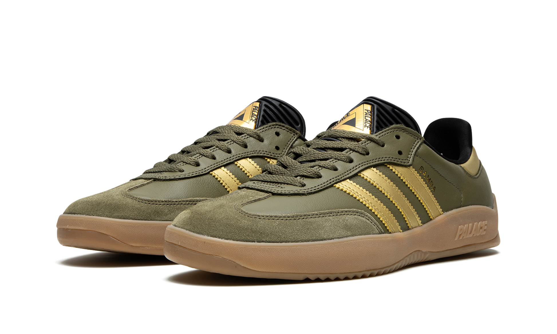 Puig Samba "palace - Olive Gold" - 2