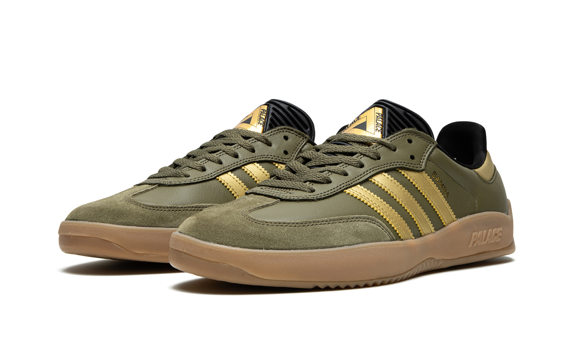 Puig Samba "palace - Olive Gold" - 2