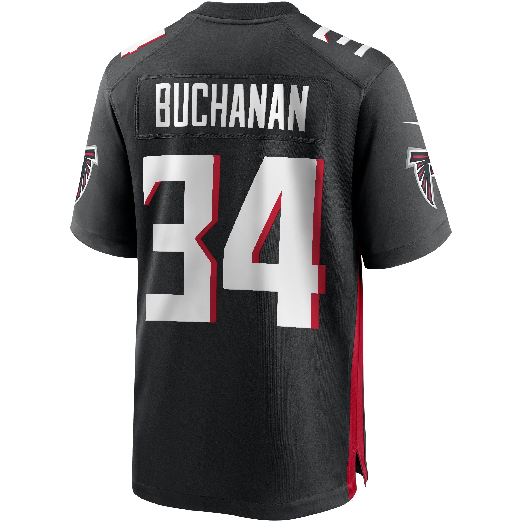 Ray Buchanan Atlanta Falcons Nike Game Retired Player Jersey - Black