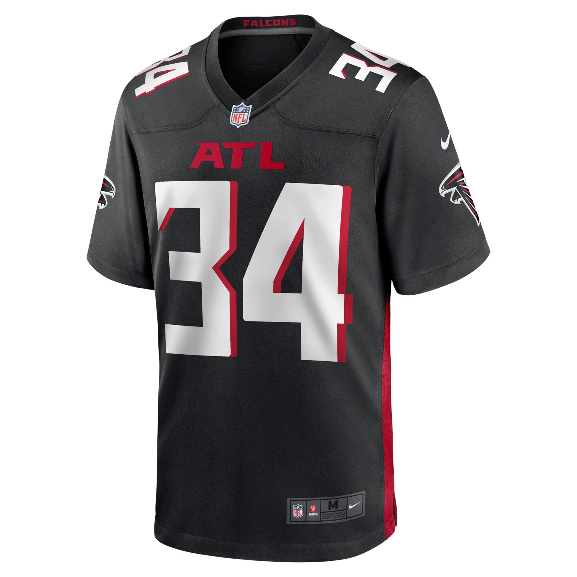 Ray-Ray McCloud III Atlanta Falcons Nike Team Game Jersey -  Black