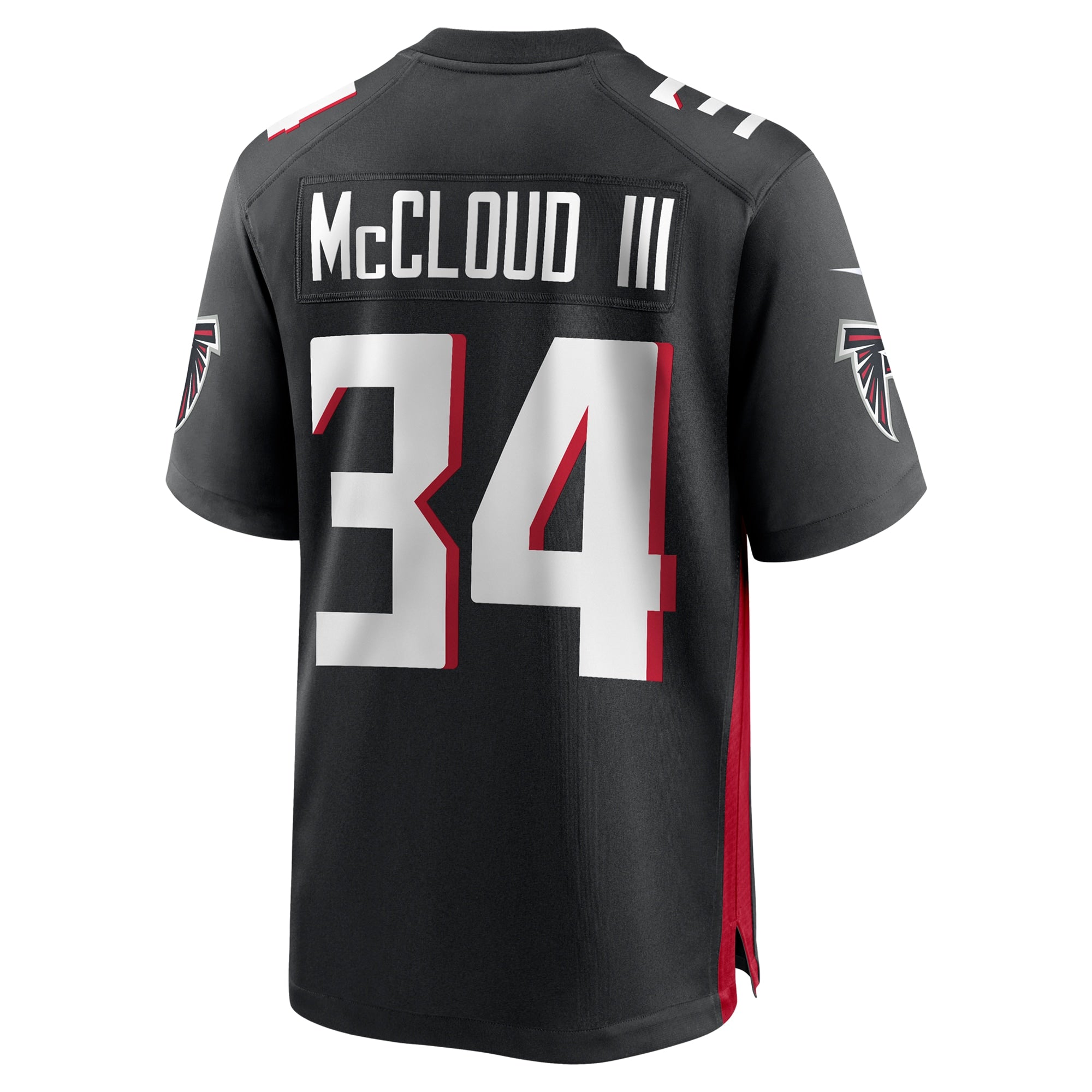Ray-Ray McCloud III Atlanta Falcons Nike Team Game Jersey -  Black