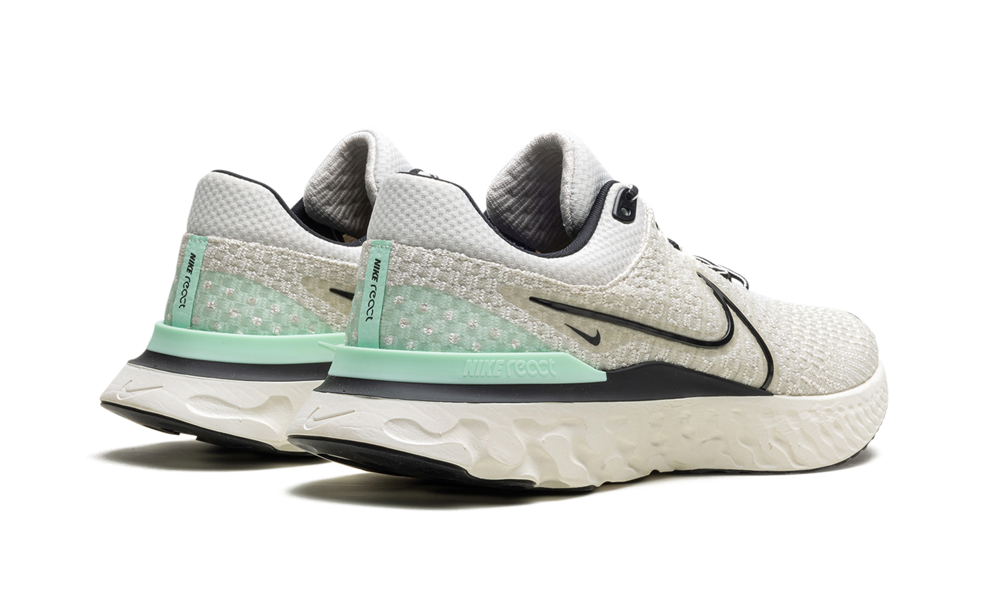 React Infinity Run Flyknit 3 "phantom Black Mint" - 3