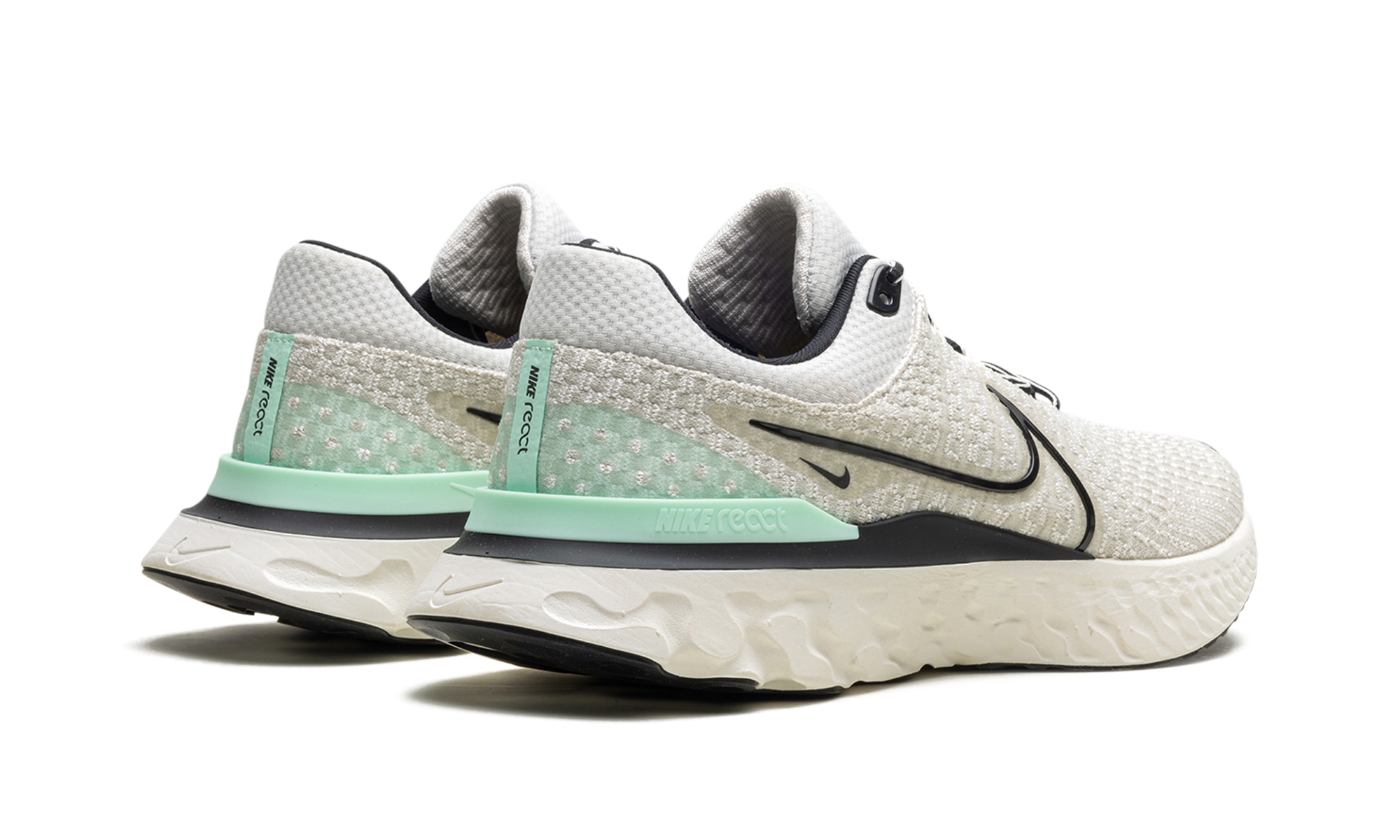 React Infinity Run Flyknit 3 "phantom Black Mint" - 3
