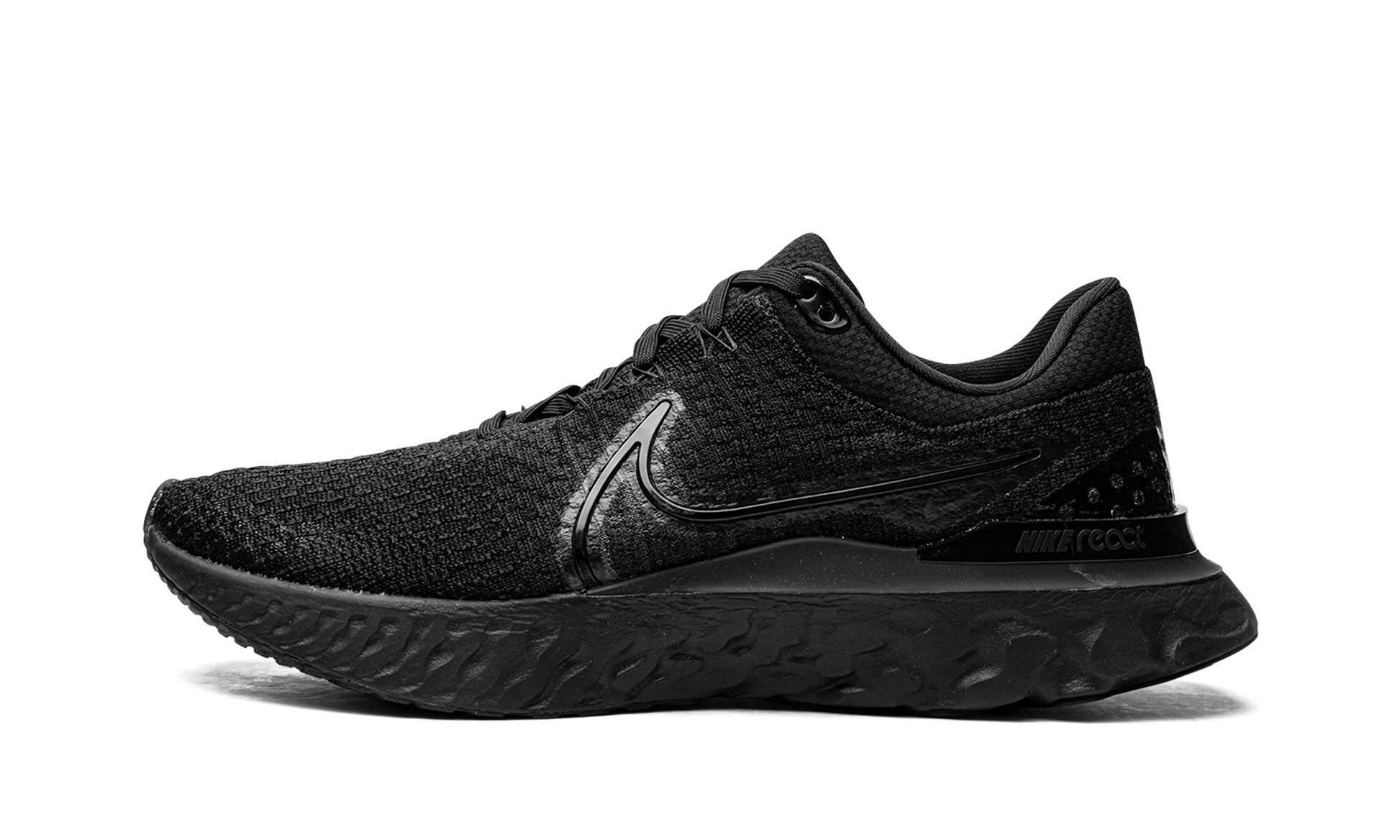 React Infinity Run Flyknit 3 "triple Black" - 1