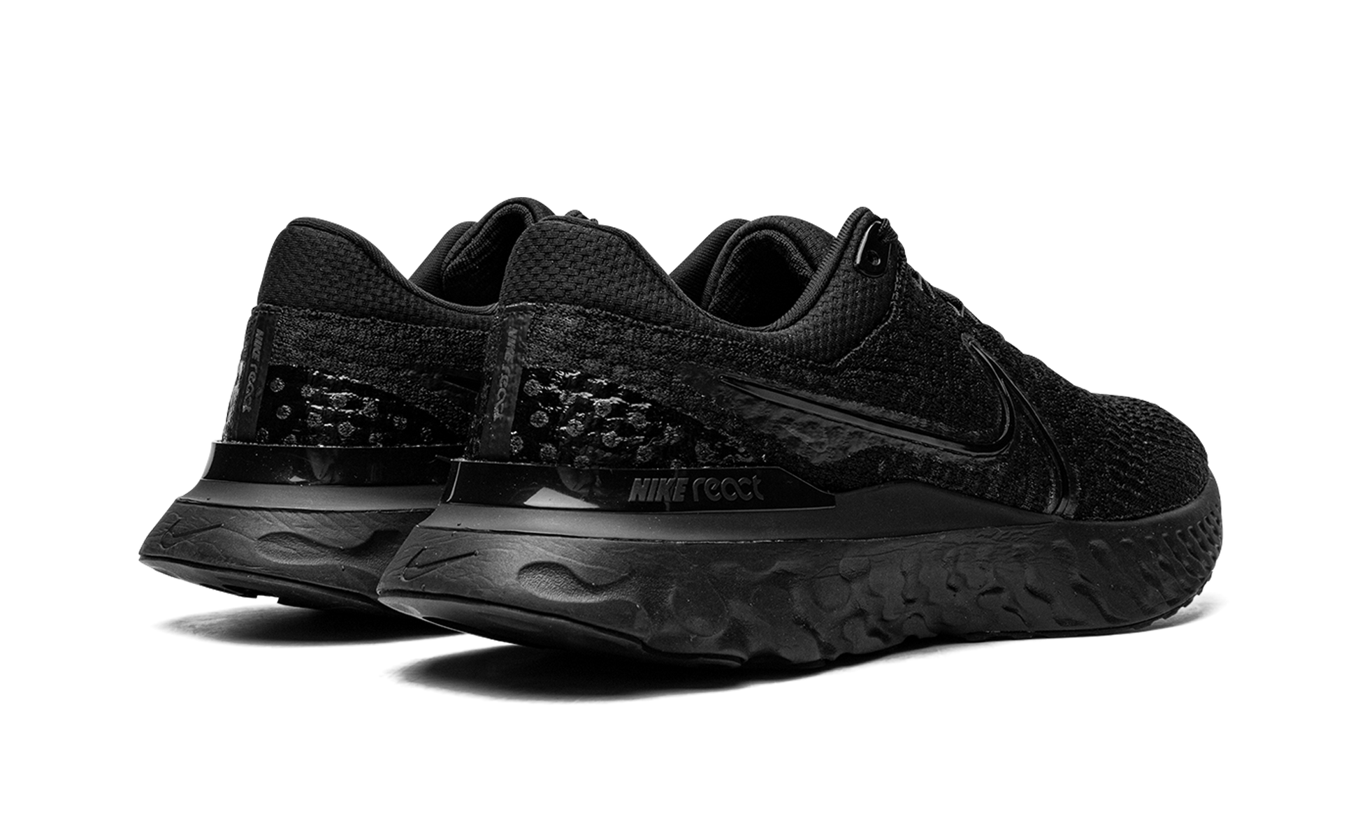 React Infinity Run Flyknit 3 "triple Black" - 3