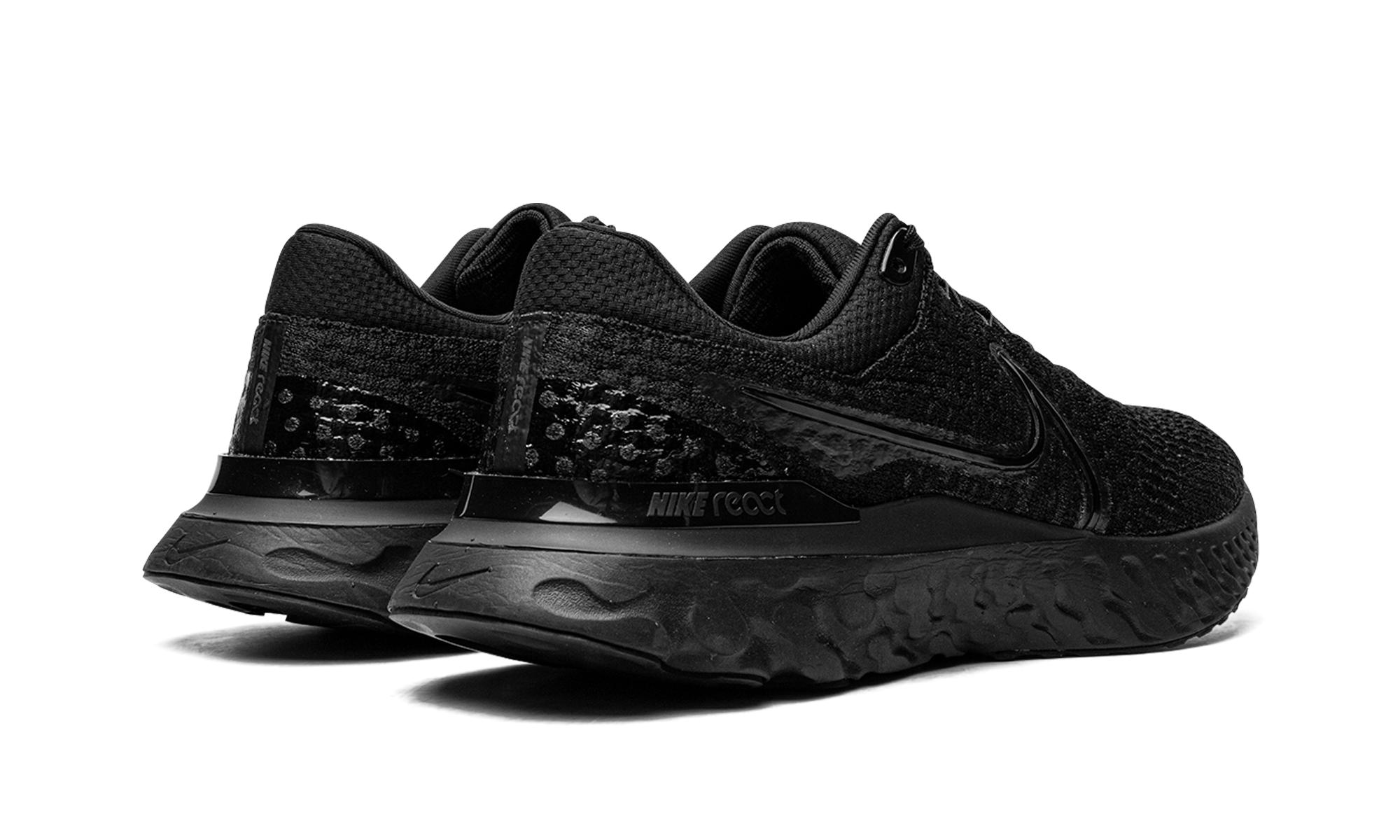 React Infinity Run Flyknit 3 "triple Black" - 3