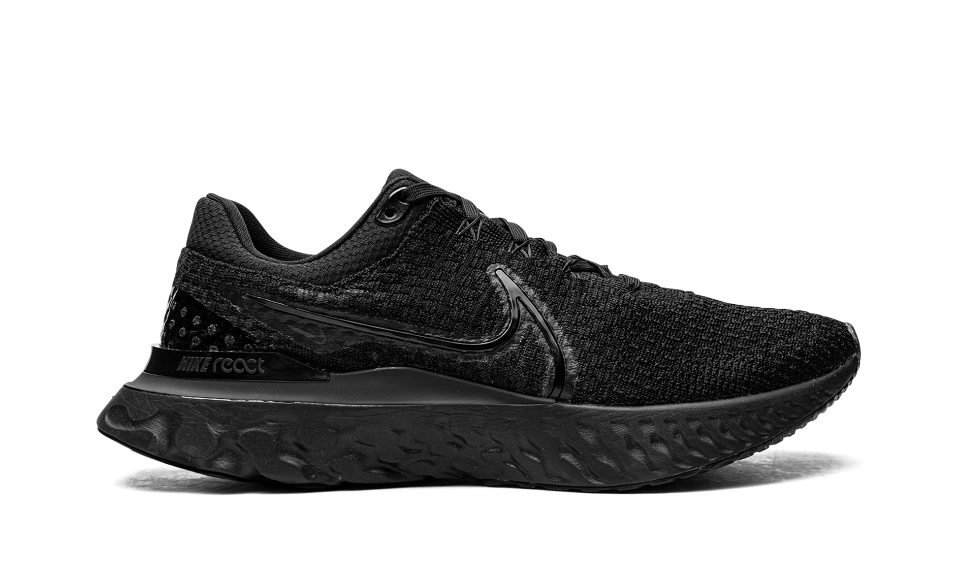 React Infinity Run Flyknit 3 "triple Black" - 6