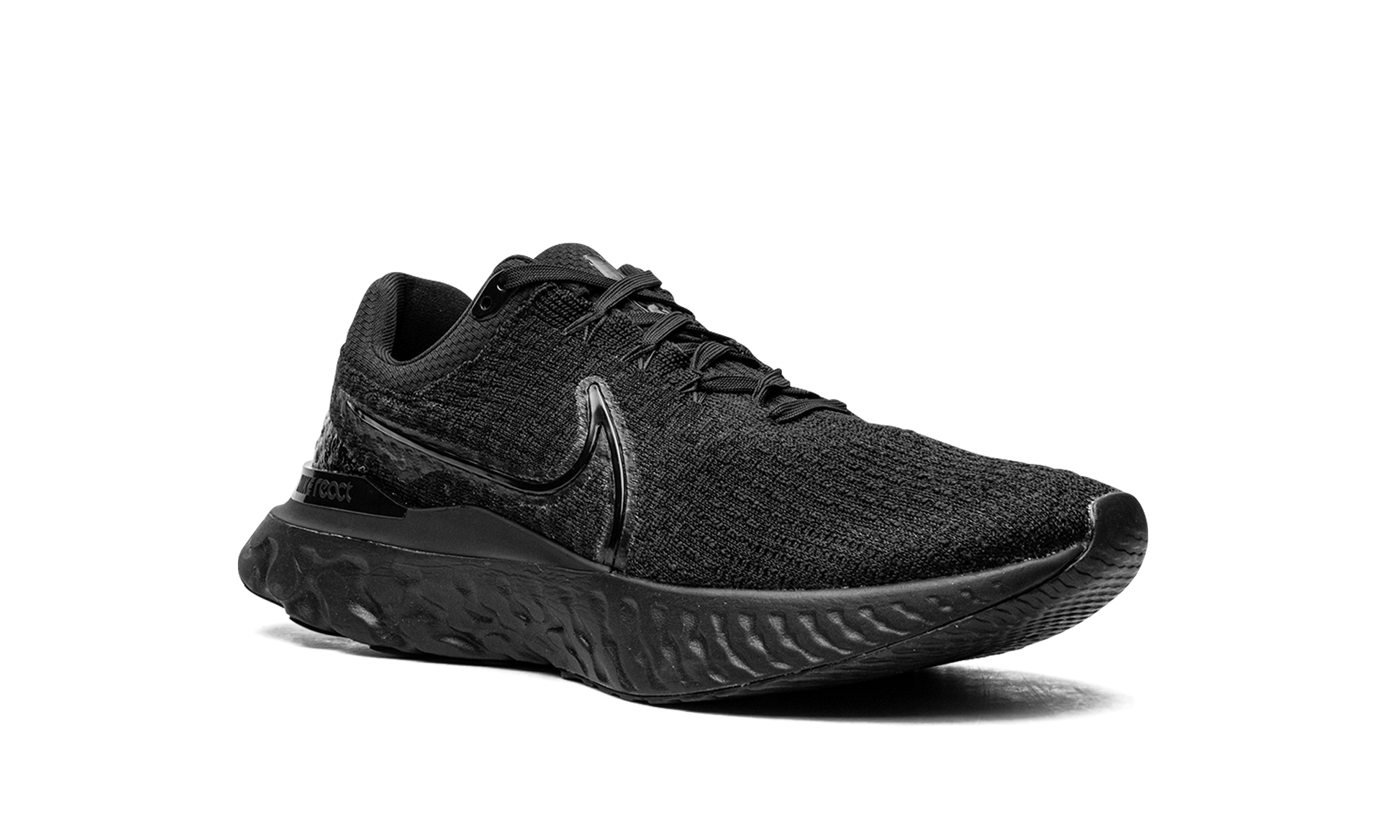 React Infinity Run Flyknit 3 "triple Black" - 7