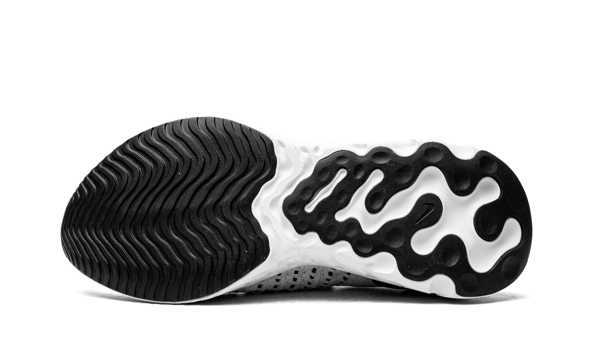 React Phantom Run Flyknit "white/white-black-pure Platinum" - 5