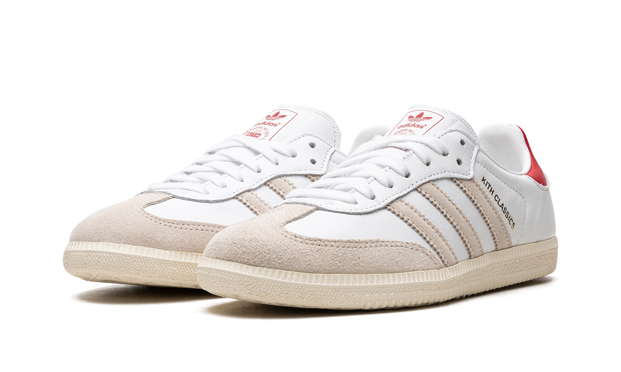 Samba Kith "kith Classics Program White Red" - 2