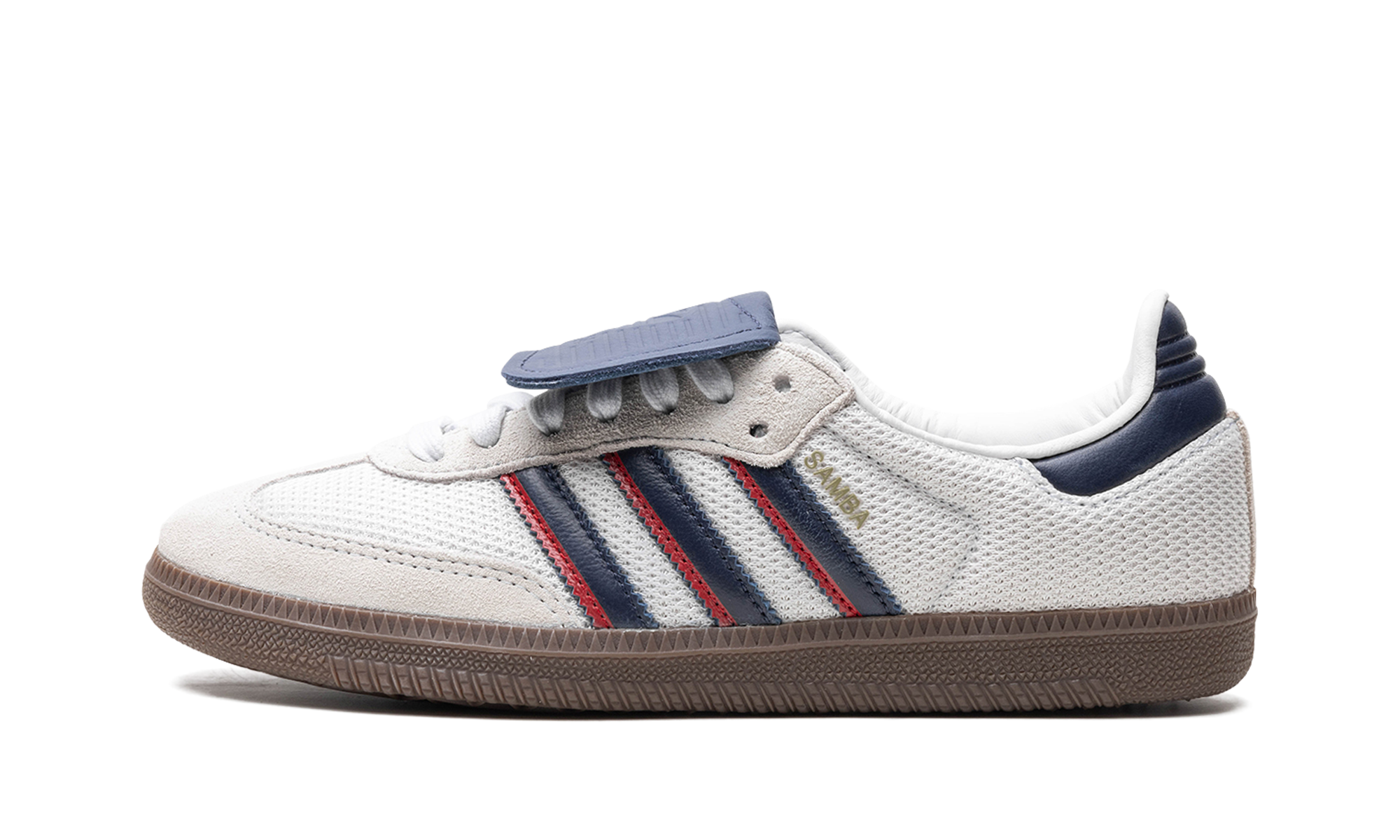 Samba Lt "crystal White Dark Blue" - 1