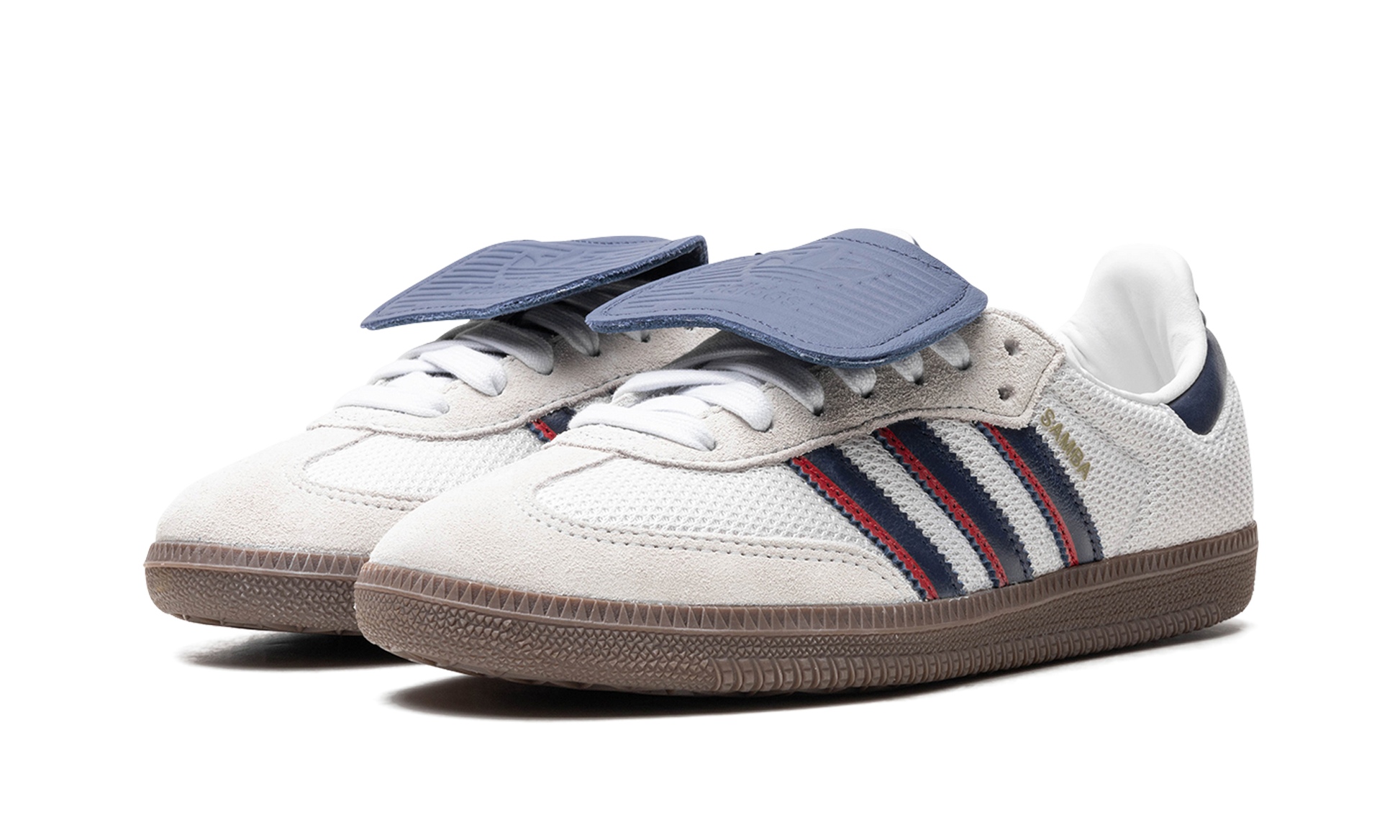 Samba Lt "crystal White Dark Blue" - 2
