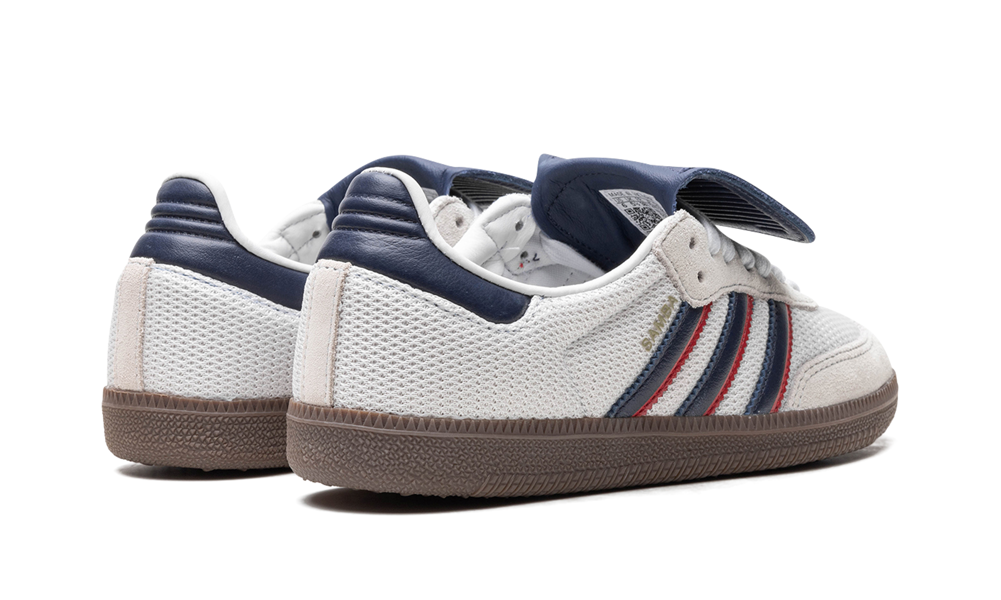 Samba Lt "crystal White Dark Blue" - 3