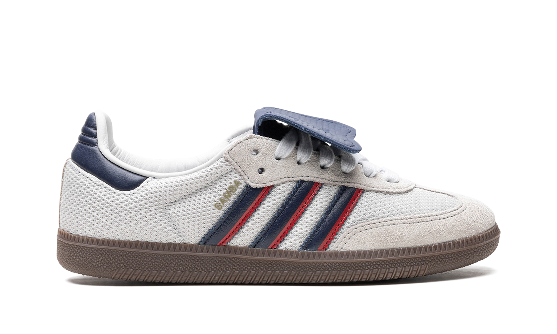 Samba Lt "crystal White Dark Blue" - 6